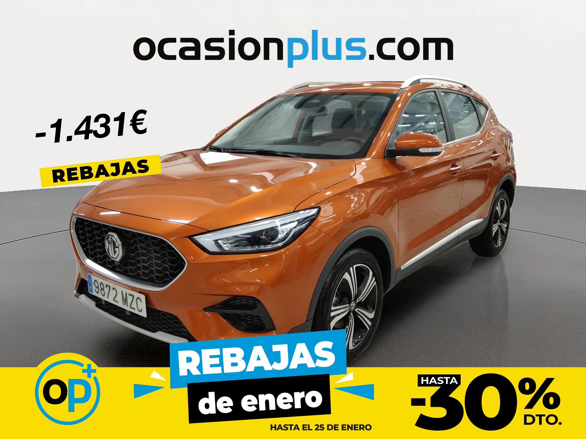 MG ZS (1.5 Comfort 78 kW (106 CV)) en Madrid