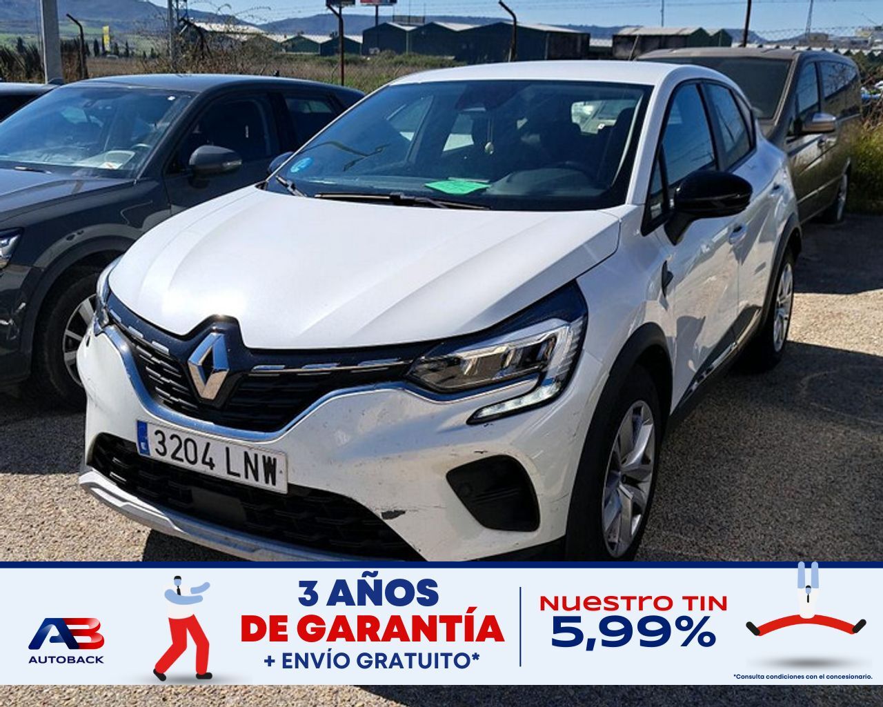 RENAULT Captur (Intens TCe 74kW (100CV) GLP) en Madrid