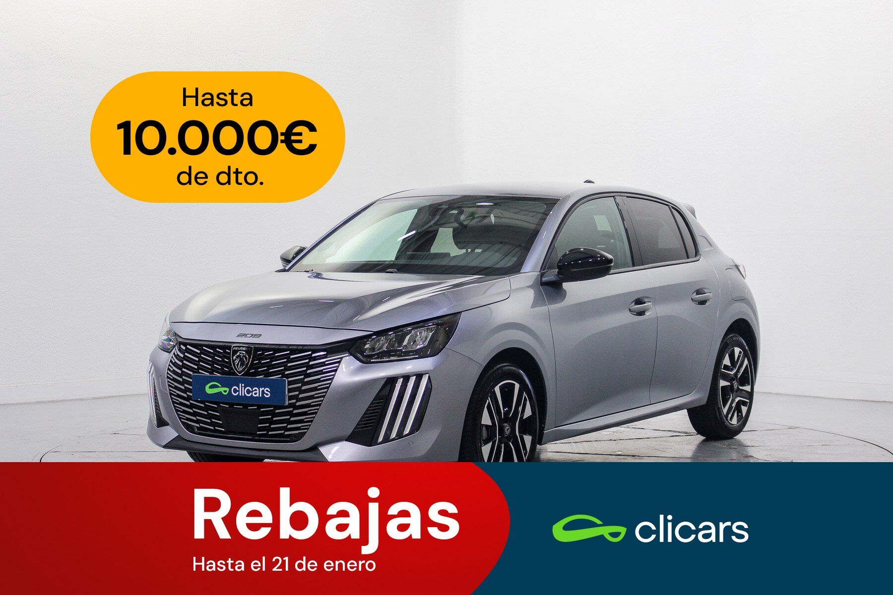 PEUGEOT 208 (208 1.2 Hybrid Allure e-DCS6 100) en Madrid
