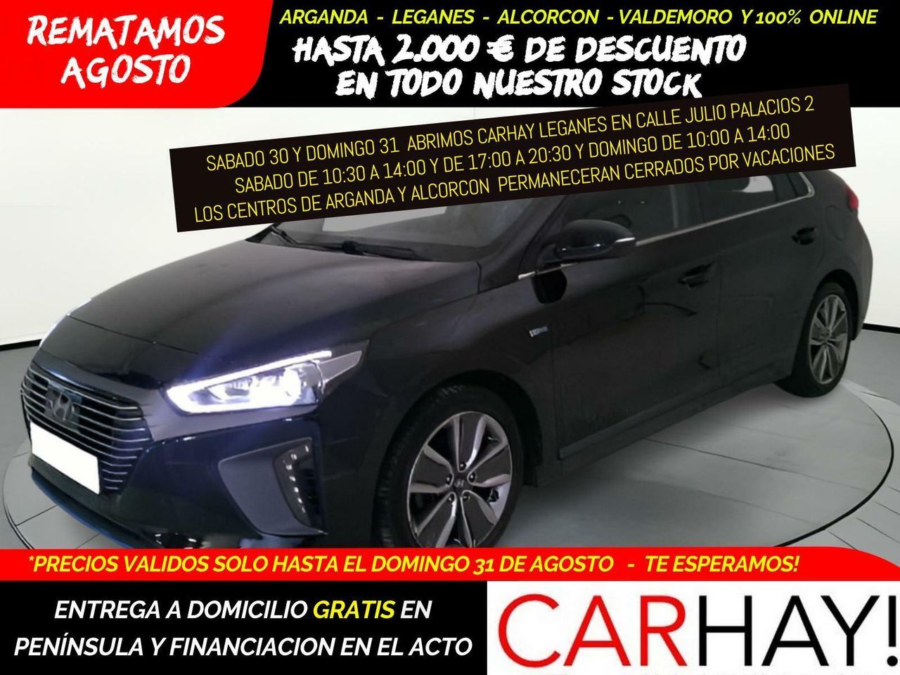 HYUNDAI Ioniq (1.6 GDI HEV TECNO DCT) en Madrid