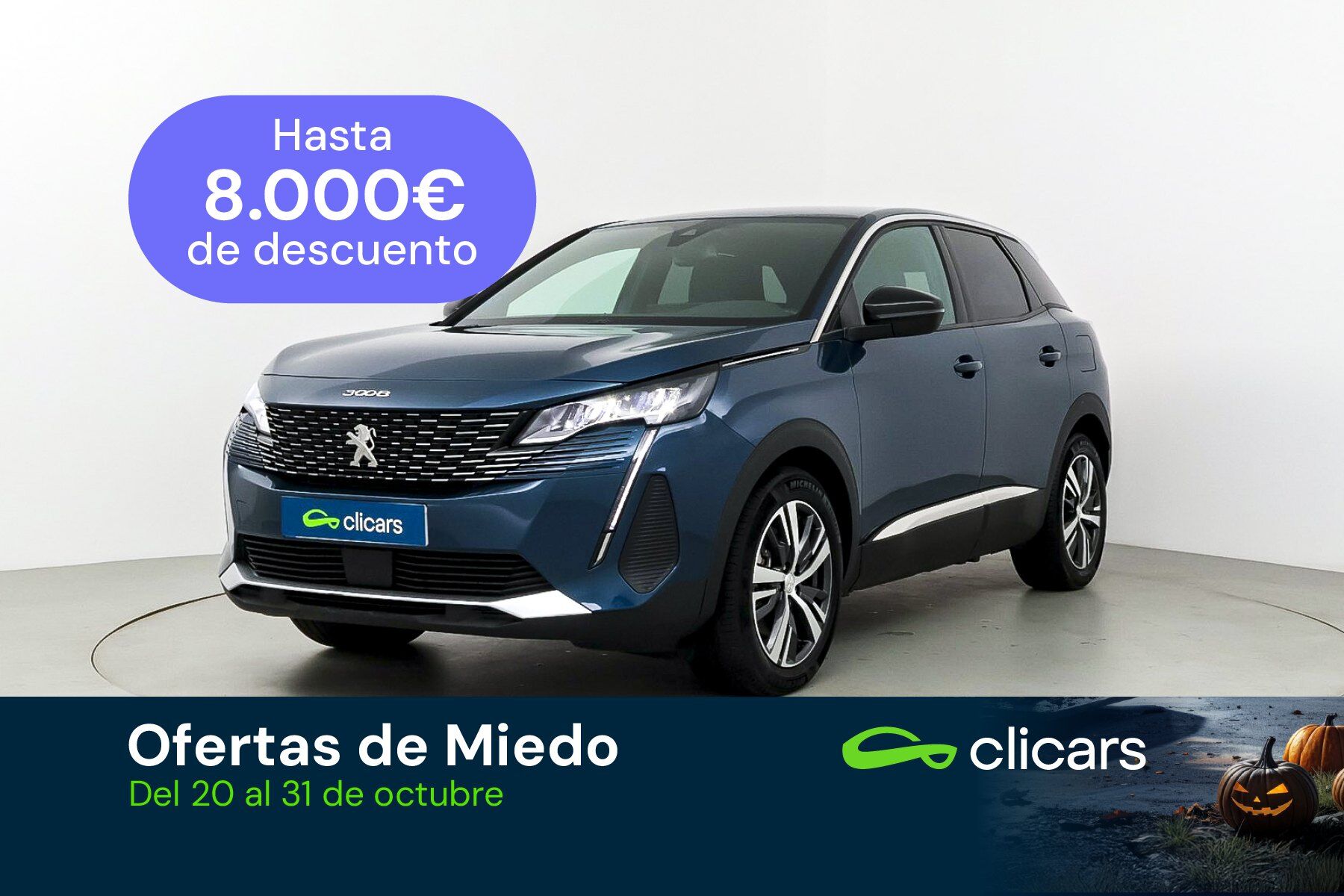 PEUGEOT 3008 (3008 HYB PHEV 180 Active Pack e-EAT8) en Madrid