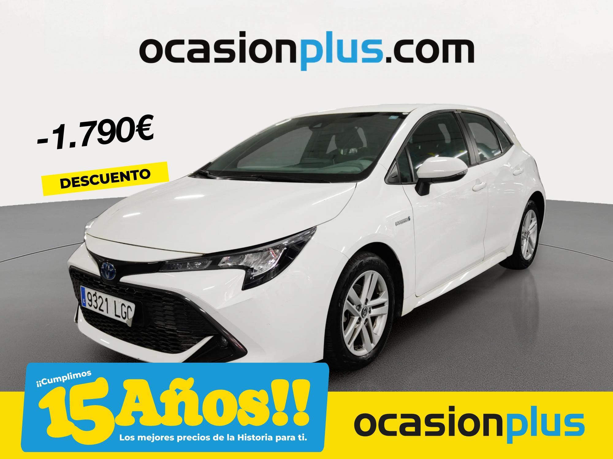 TOYOTA Corolla (1.8 125 Híbrido Active Tech E-CVT 90 kW (122 CV)) en Madrid