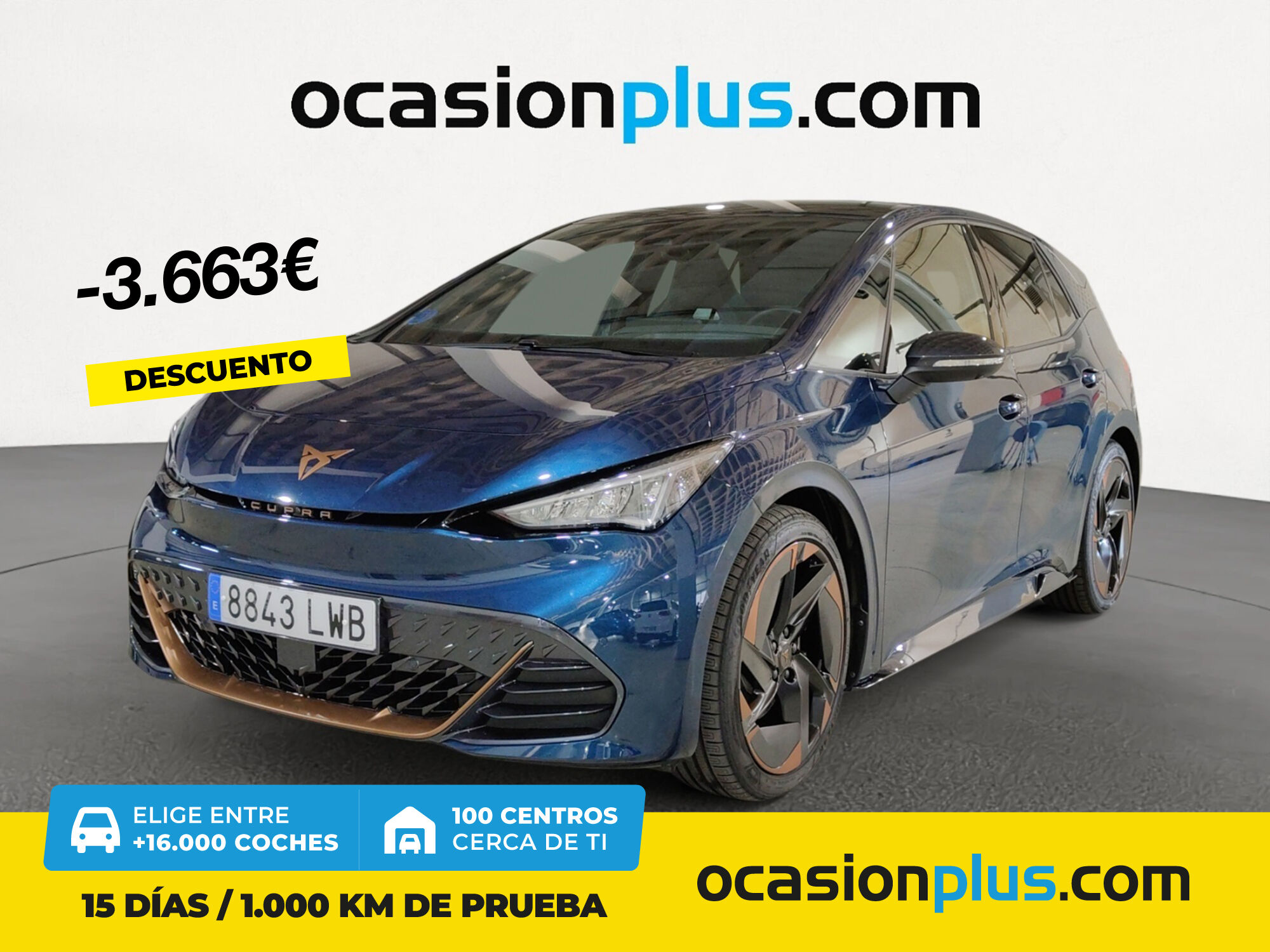 CUPRA Born (62 kWh 150 kW (204 CV)) en Madrid