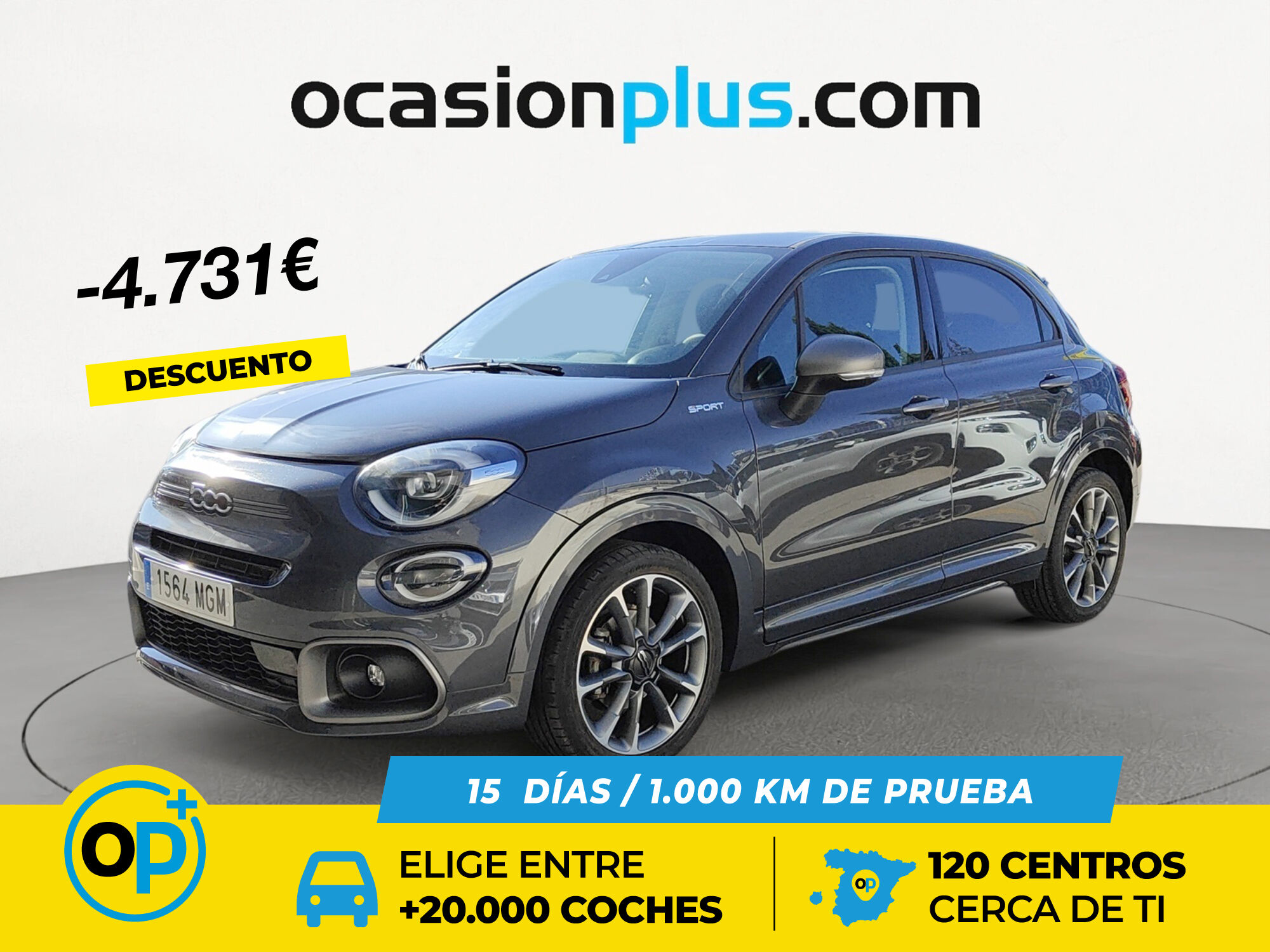 FIAT 500X (1.0 Firefly T3 Sport 88 kW (120 CV)) en Madrid