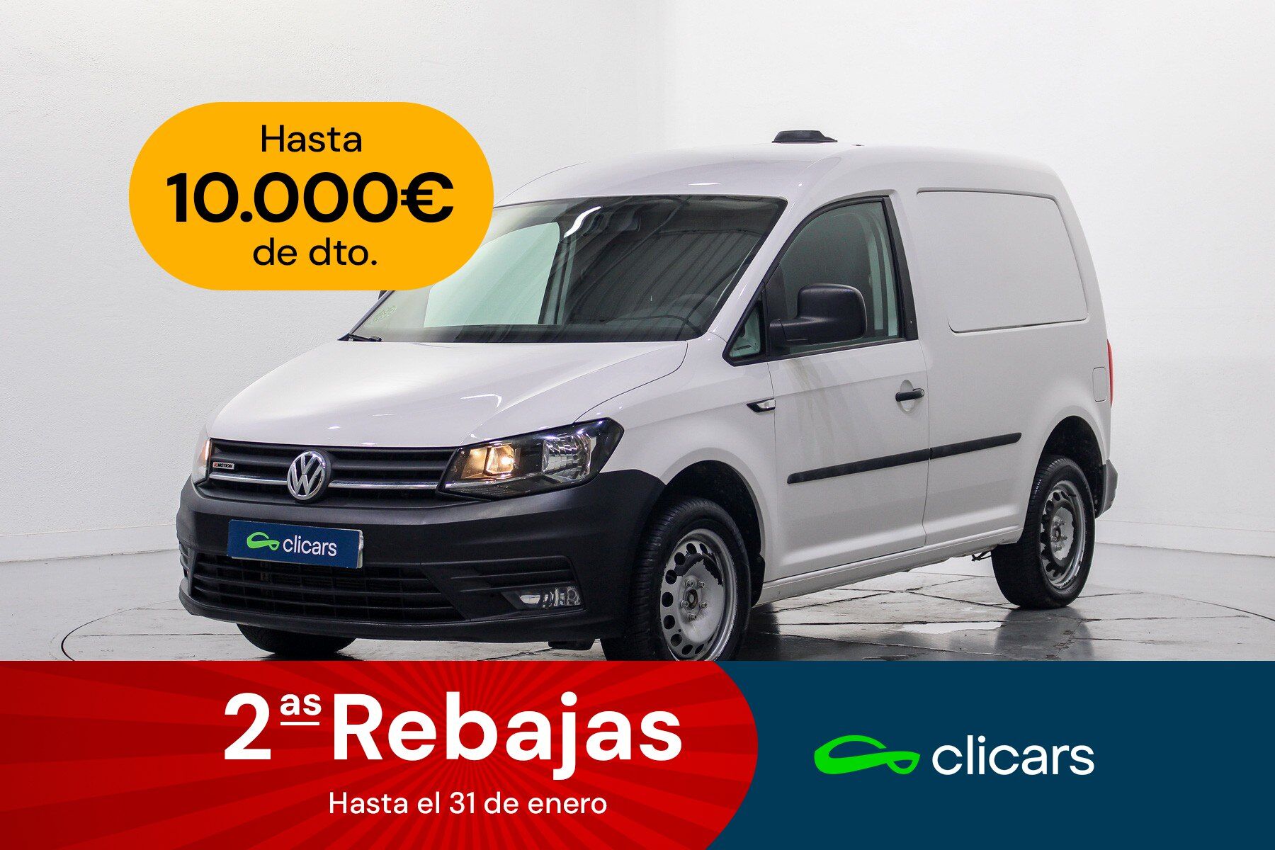 VOLKSWAGEN Caddy (Caddy 2.0TDI Kombi Business 4M 90kW) en Madrid