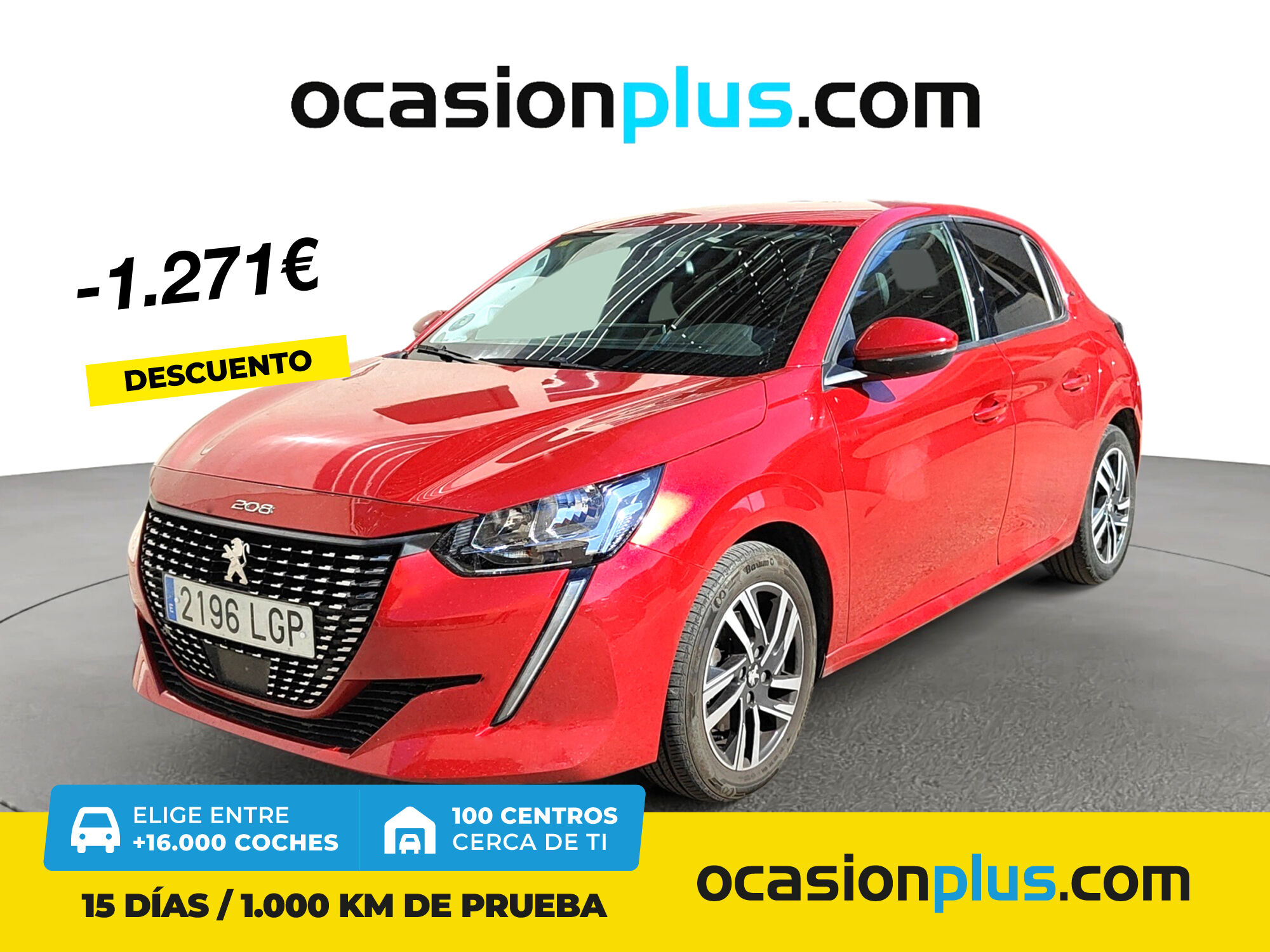 PEUGEOT 208 (PureTech 100 Allure 75 kW (100 CV)) en Madrid