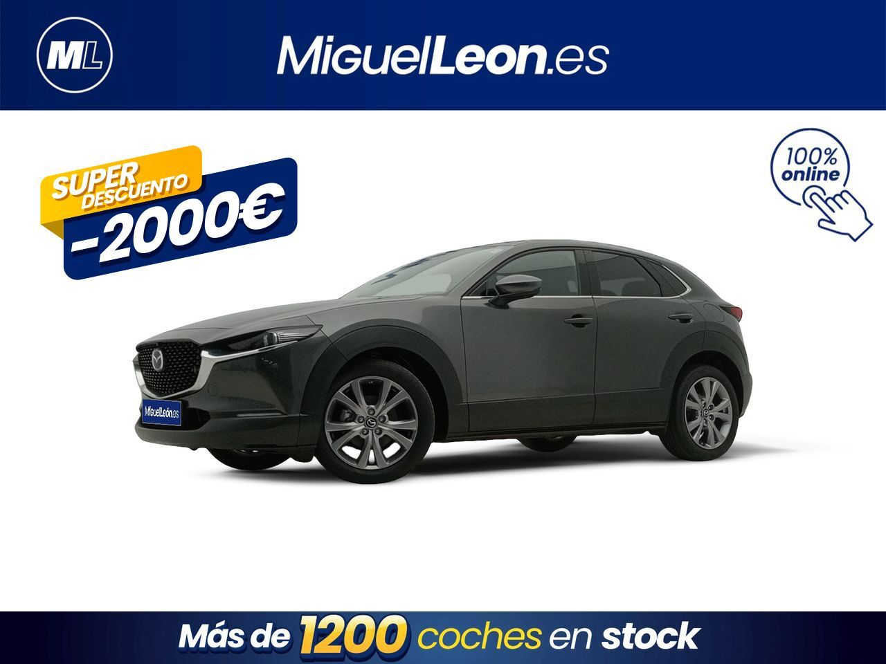 MAZDA CX-30 (e-SKYACTIV-G 2.0 90 kW 2WD Zenith) en Palmas, Las