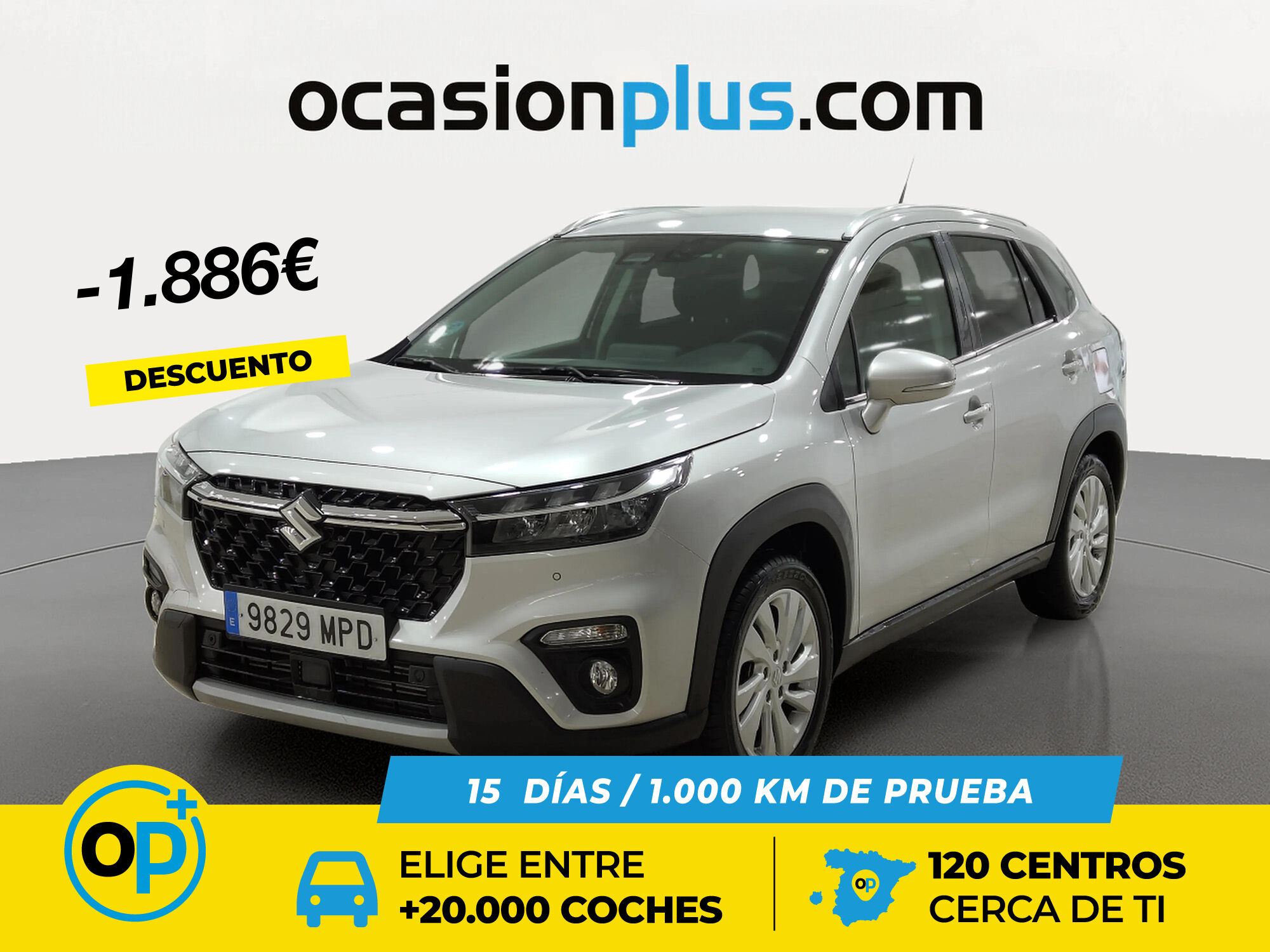 SUZUKI S-Cross (1.4T Mild Hybrid S2 4WD 95 kW (129 CV)) en Madrid