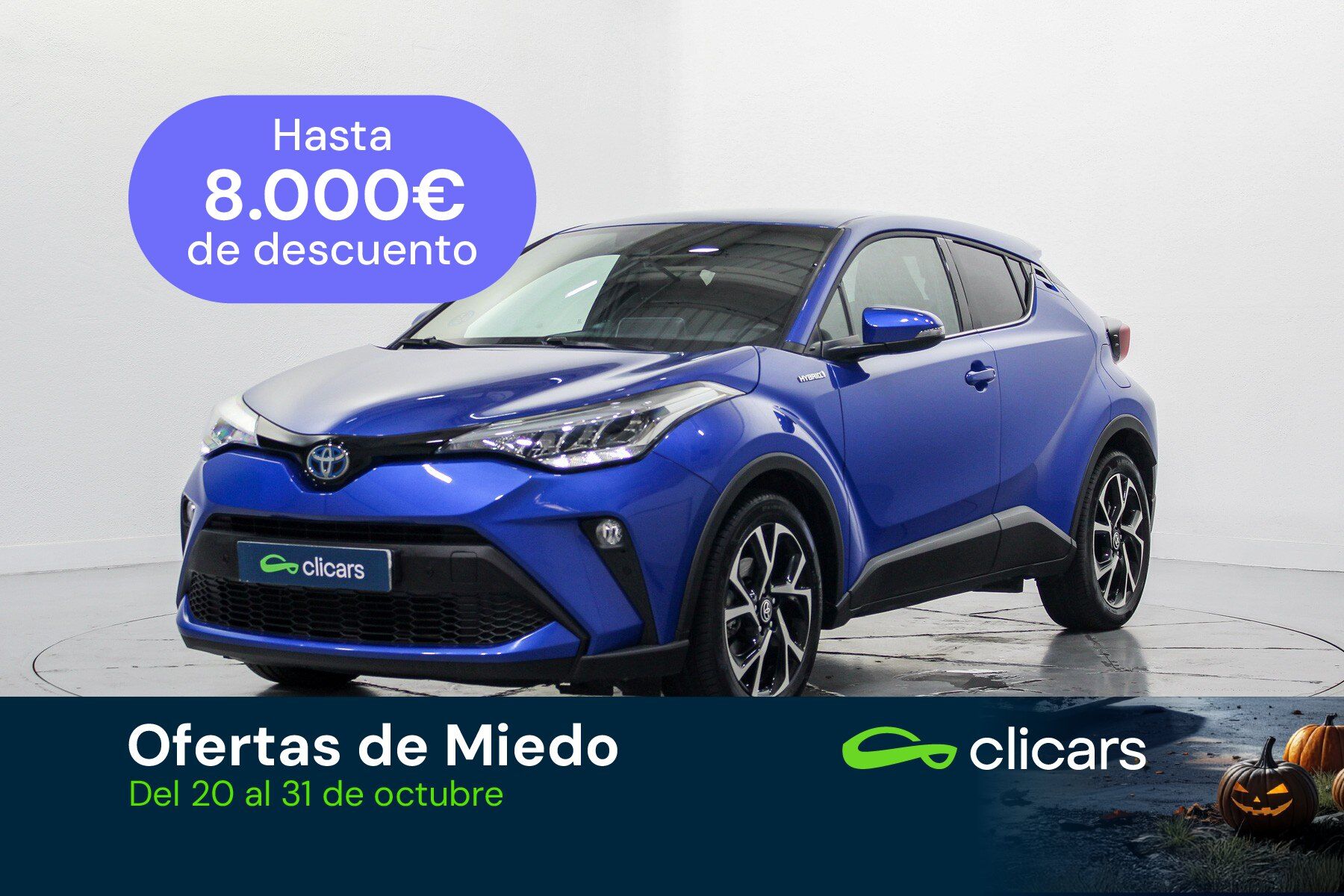 TOYOTA C-HR (C-HR 180H Advance) en Madrid