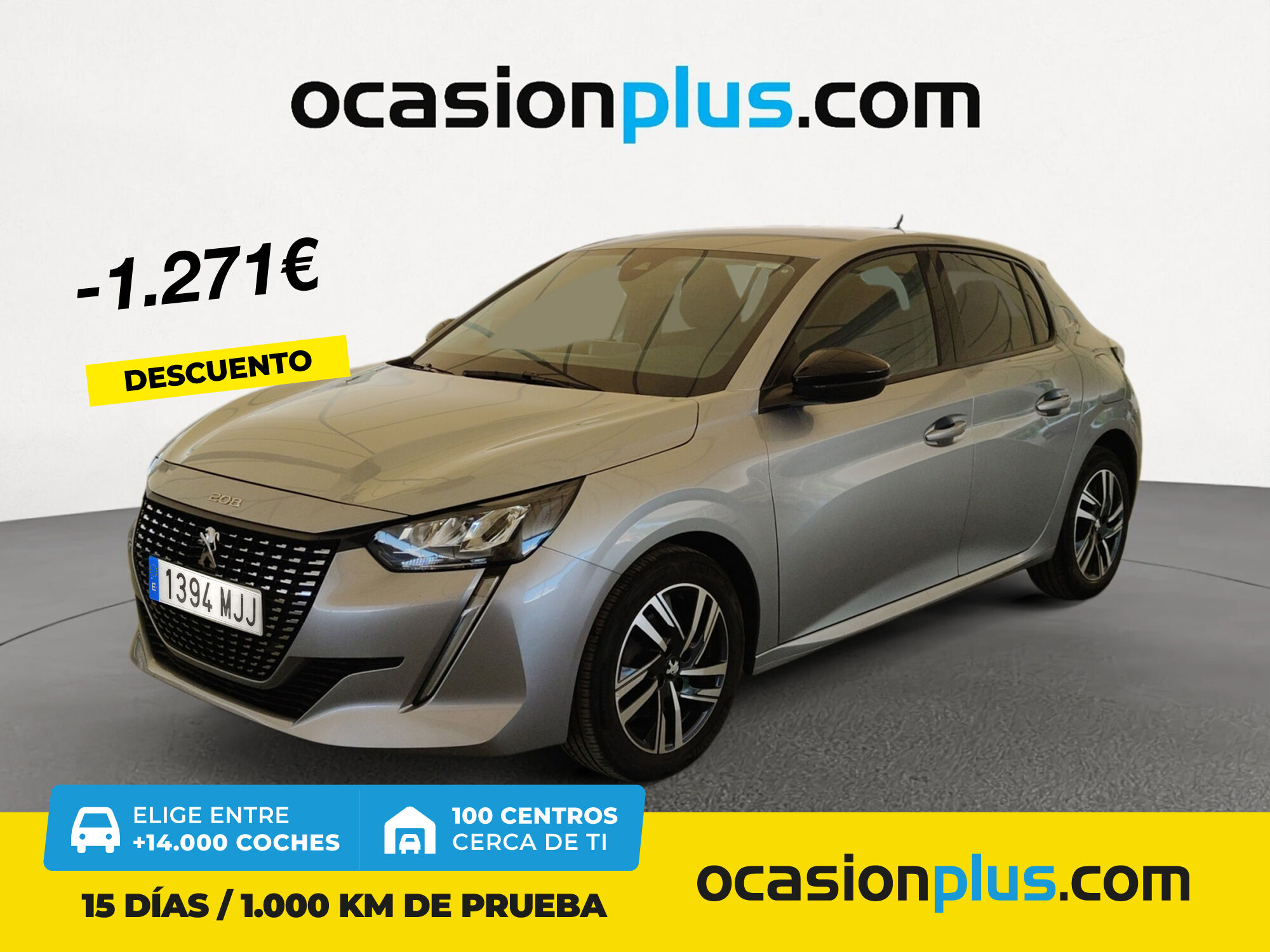 PEUGEOT 208 (PureTech 100 Allure 75 kW (100 CV)) en Madrid