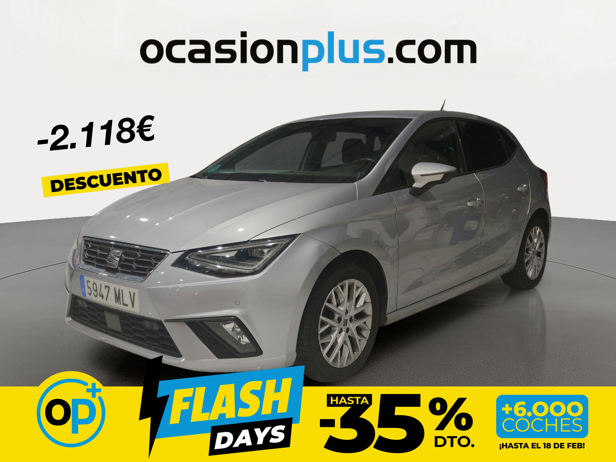 Foto del SEAT Ibiza 1.0 TSI S&S FR 110