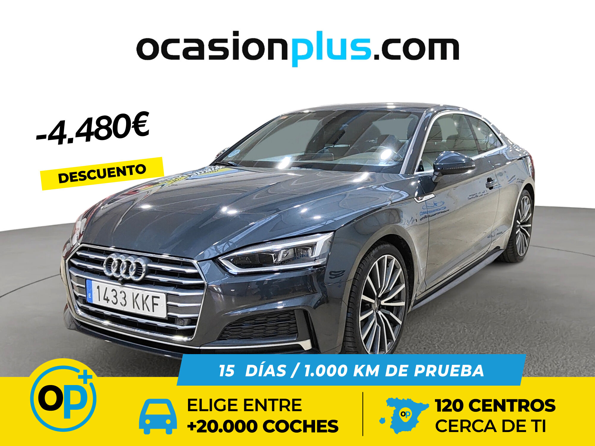 AUDI A5 (S line 2.0 TDI 140 kW (190 CV) S tronic) en Madrid