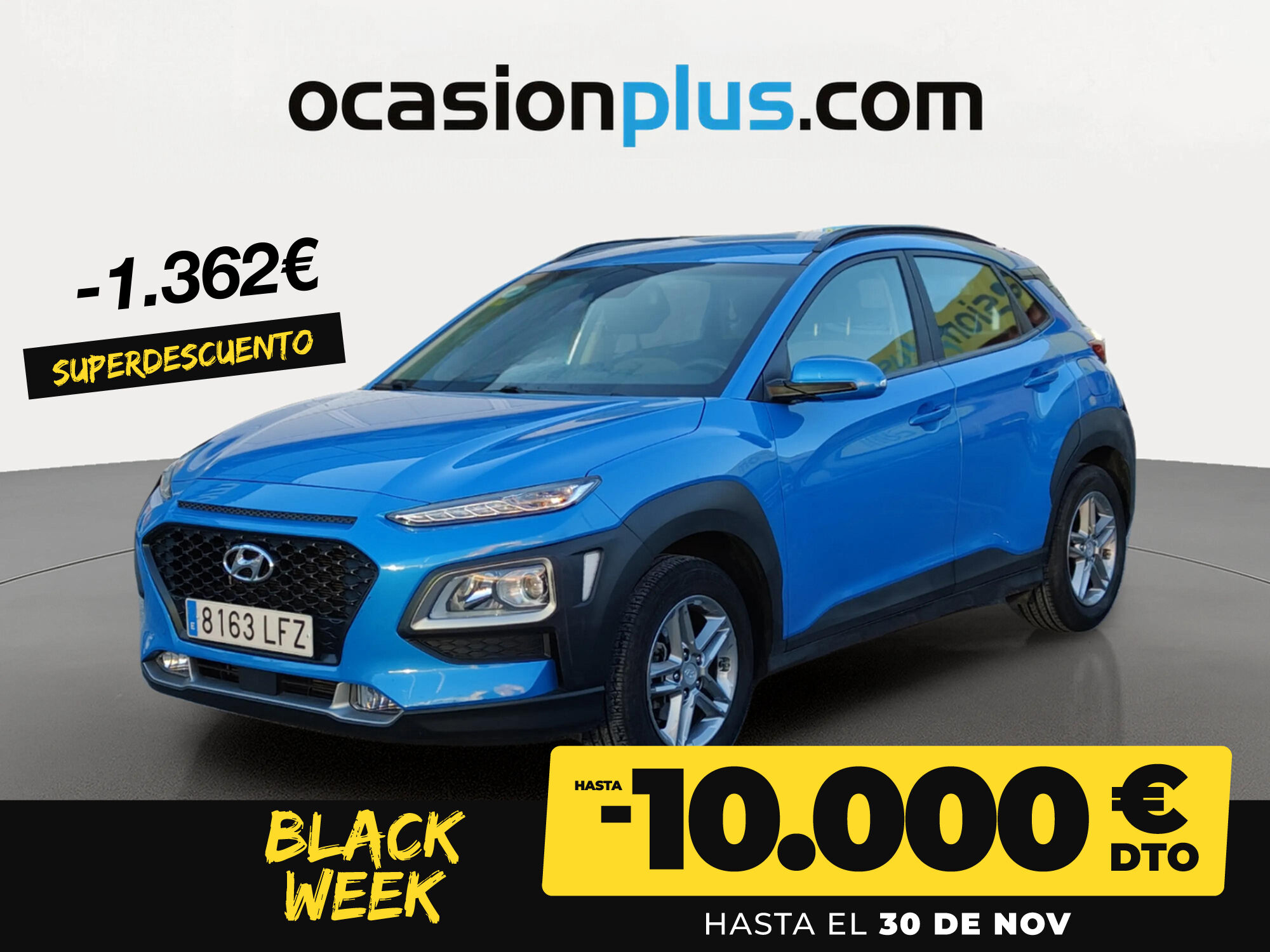 HYUNDAI Kona (1.0 TGDI Klass 4x2 88 kW (120 CV)) en Madrid