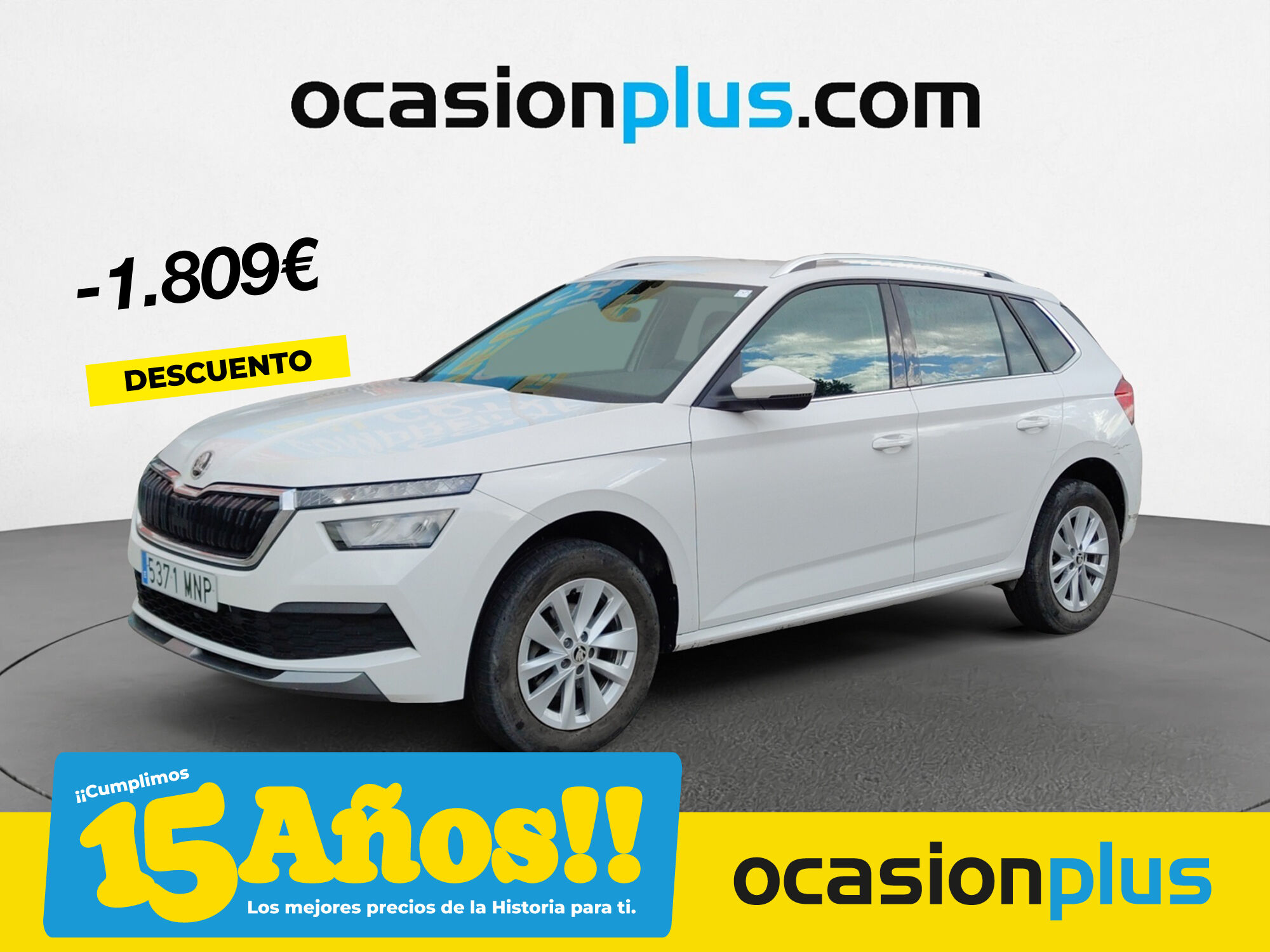 SKODA Kamiq (1.0 TSI Ambition 81 kW (110 CV)) en Madrid