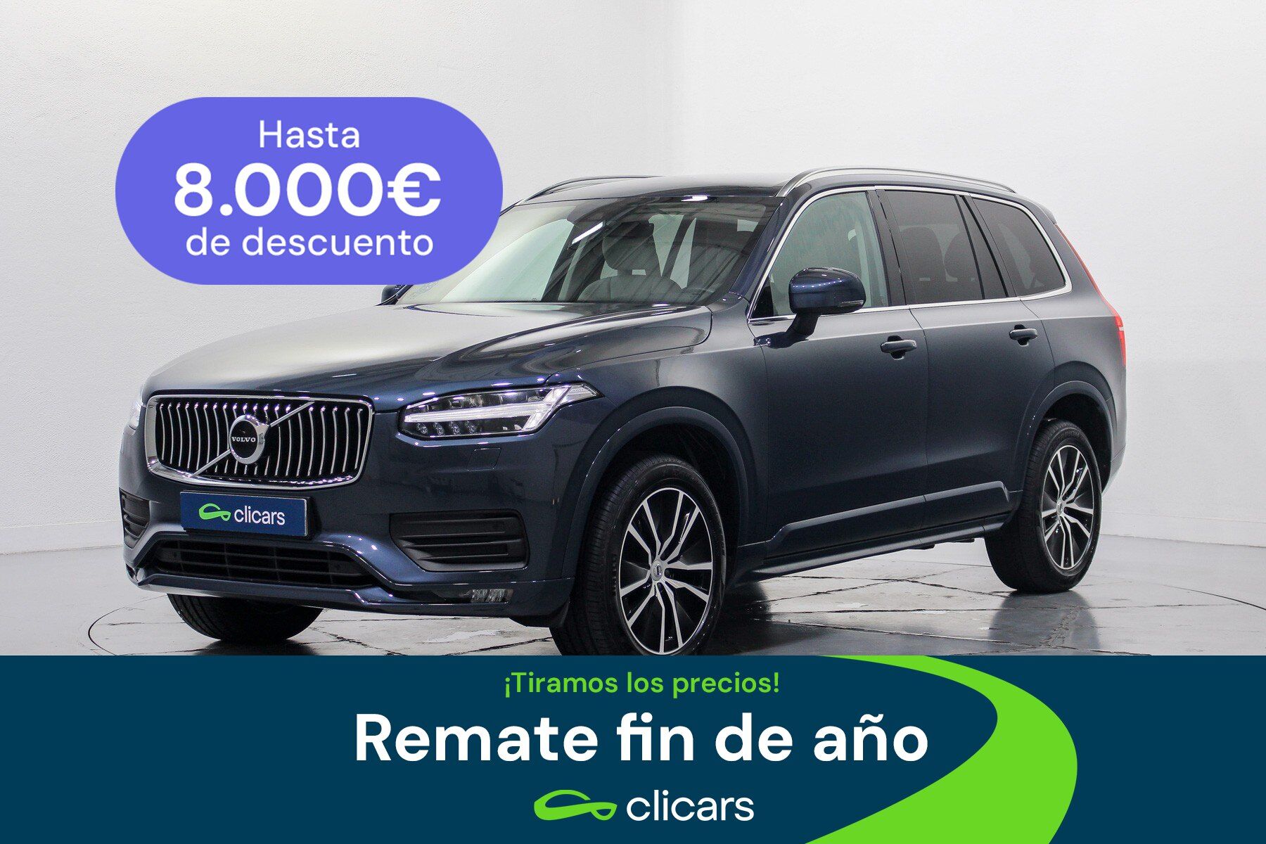 VOLVO XC90 (XC90 B5 Momentum Pro 7pl. AWD Aut.) en Madrid