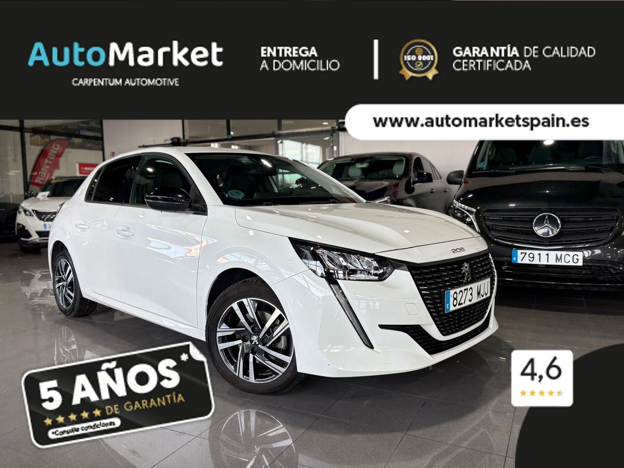 PEUGEOT 208 (ALLURE	73KW (100CV)) en Lugo
