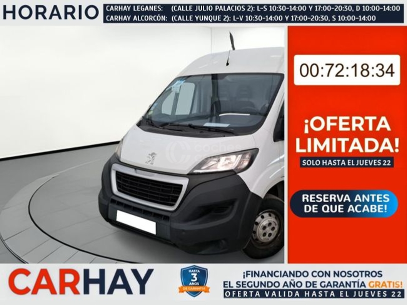 Foto del PEUGEOT Boxer Furgón 2.0BlueHDI 330 L1H1 110
