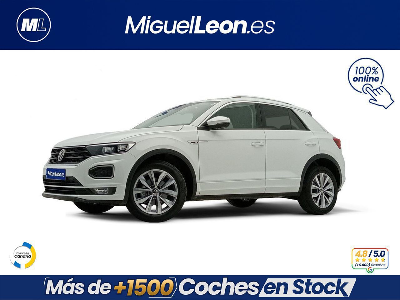 VOLKSWAGEN T-Roc (Advance R-Line 1.0 TSI 81kW (110CV)) en Palmas, Las
