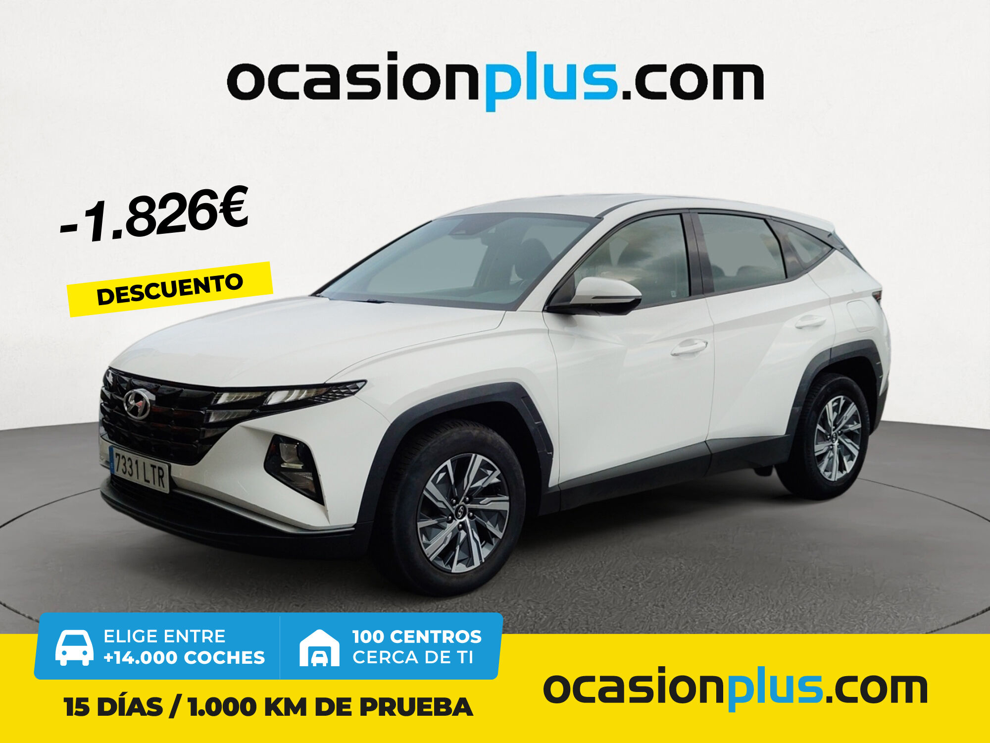 HYUNDAI Tucson (1.6 TGDI Klass 4x2 110 kW (150 CV)) en Madrid