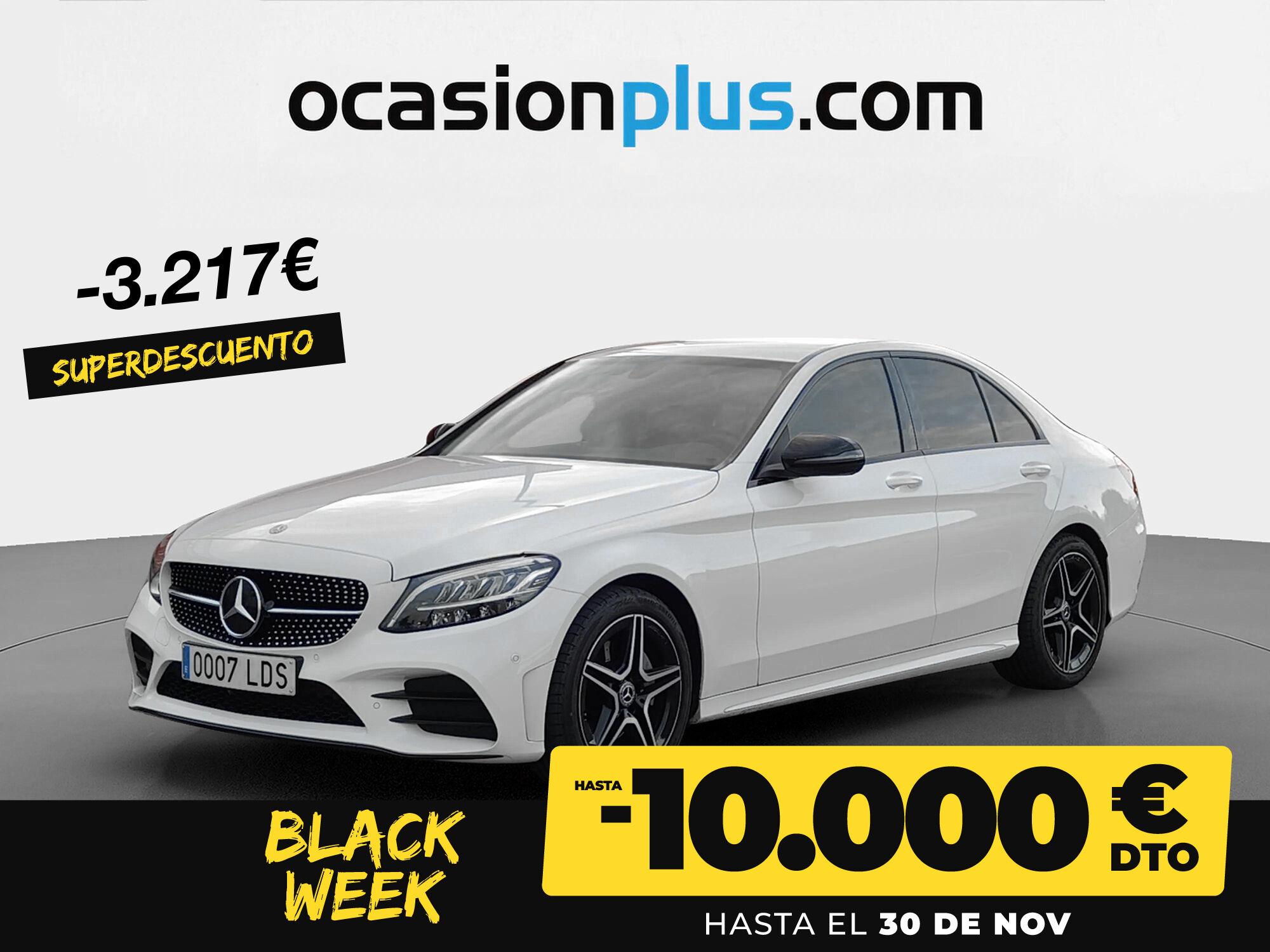 MERCEDES Clase C (200 d 118 kW (160 CV)) en Madrid