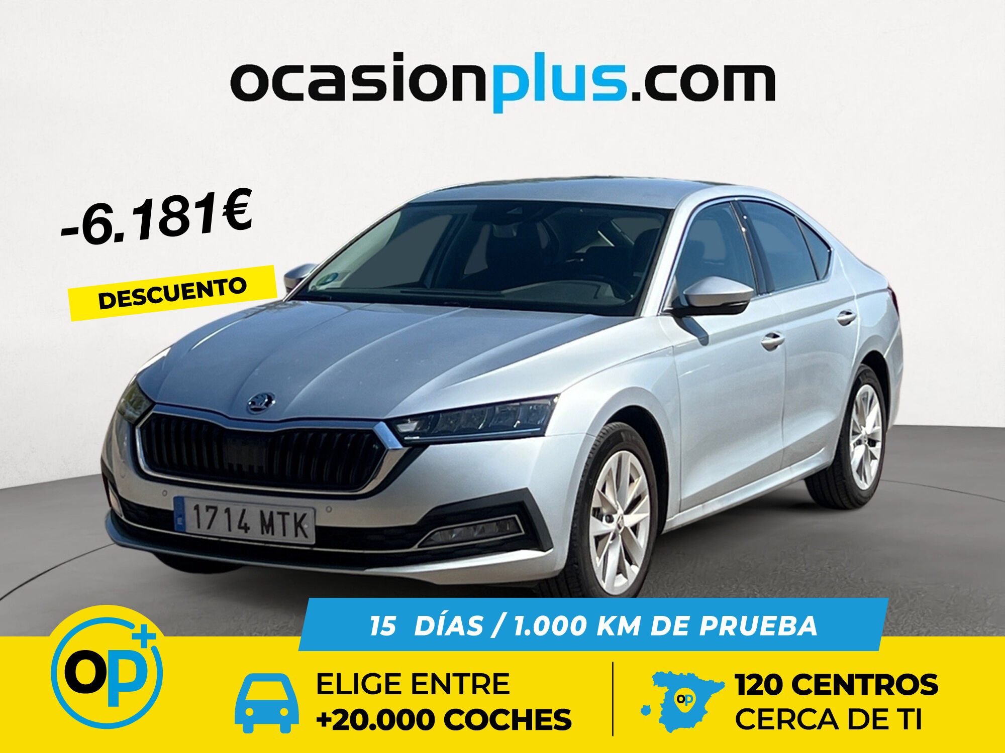 SKODA Octavia (1.0 TSI MHEV Selection DSG 81 kW (110 CV)) en Madrid