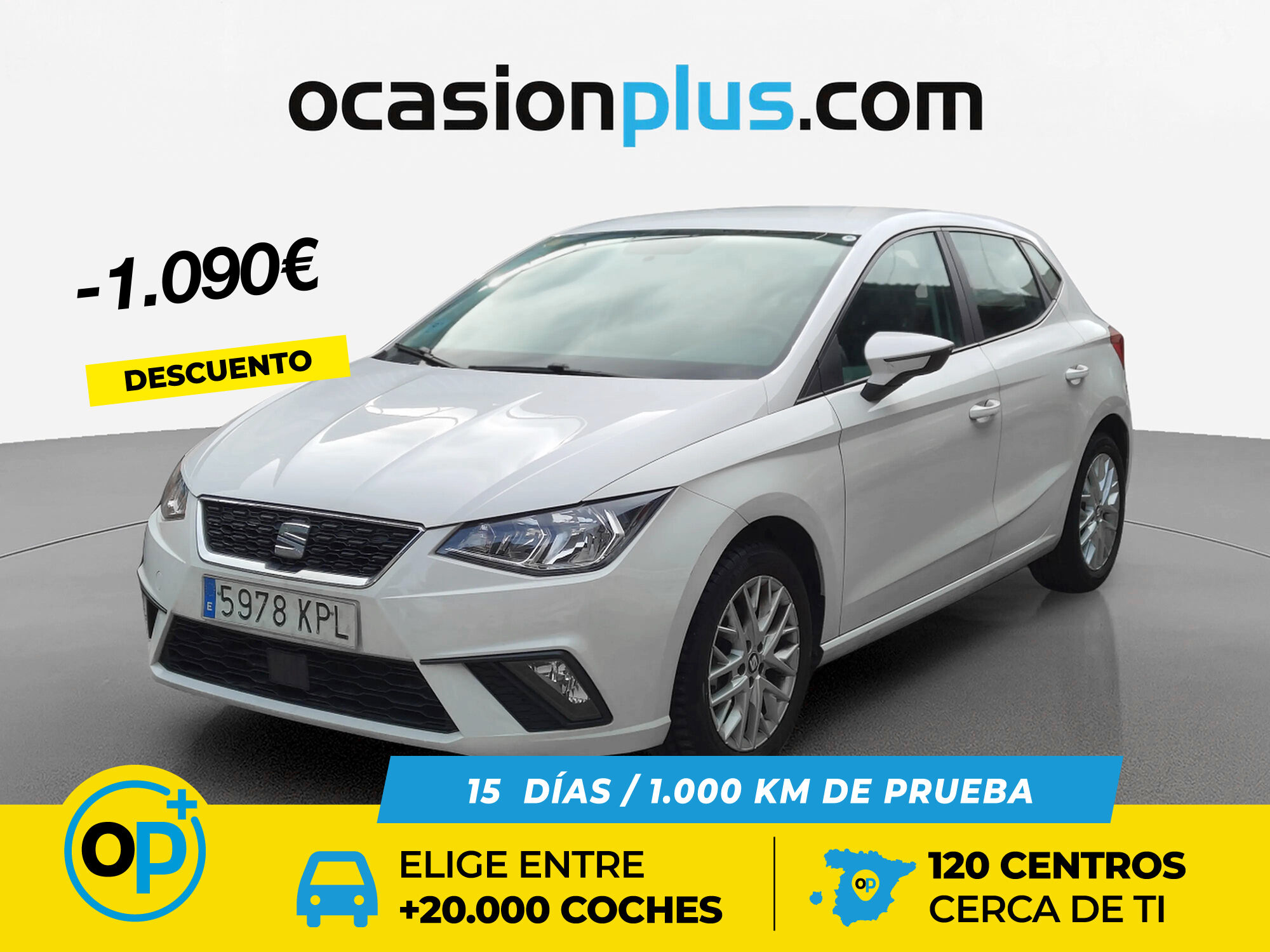 SEAT Ibiza (1.0 EcoTSI S&S Style 70 kW (95 CV)) en Madrid