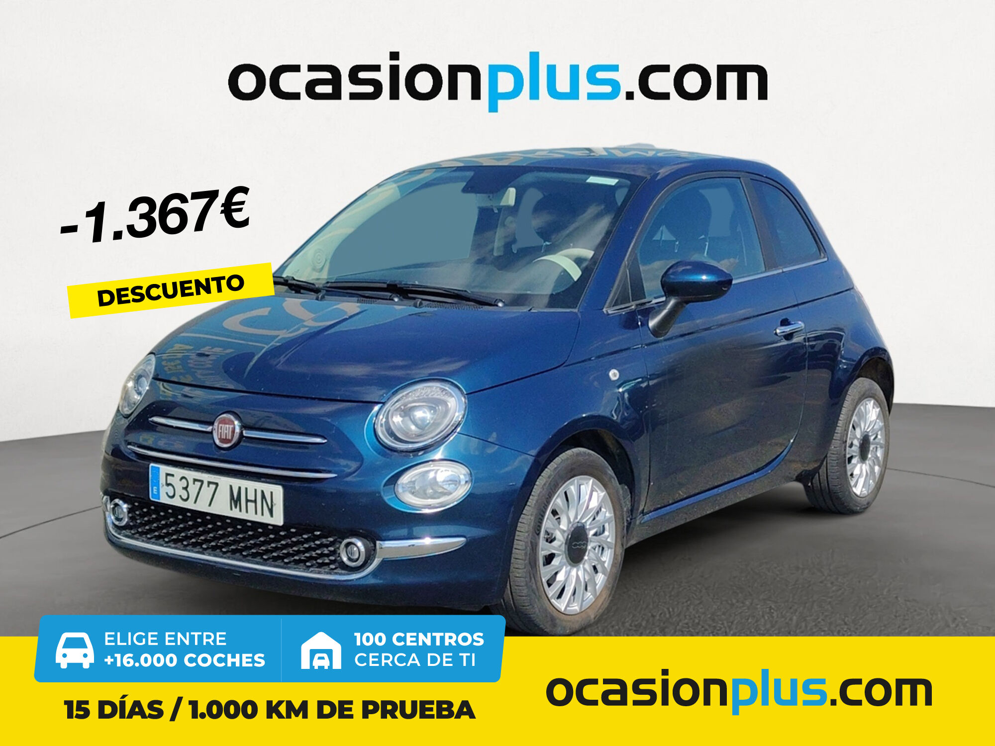 FIAT 500 (1.0 Hybrid Dolcevita 51 kW (70 CV)) en Madrid