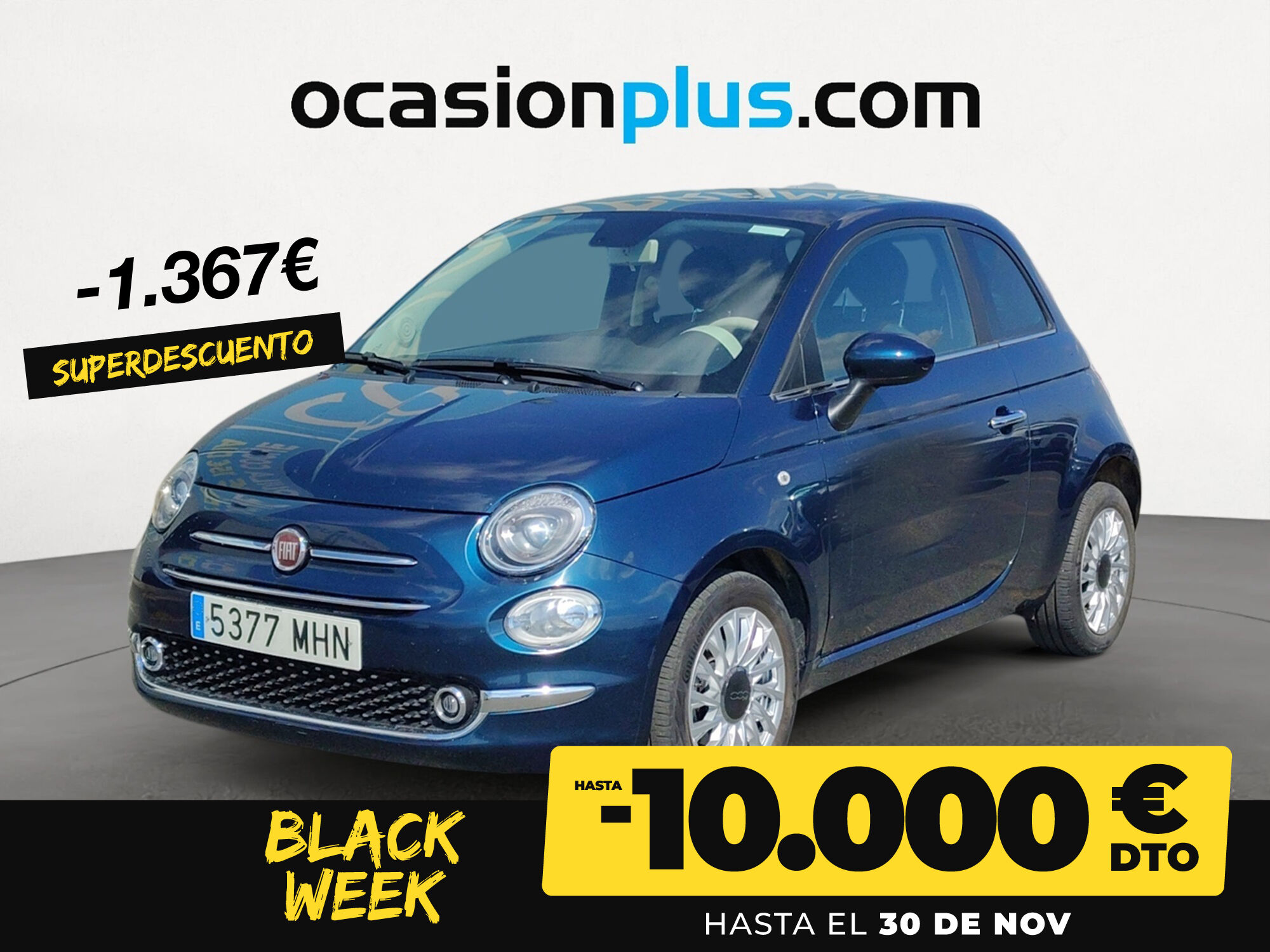 FIAT 500 (1.0 Hybrid Dolcevita 51 kW (70 CV)) en Madrid