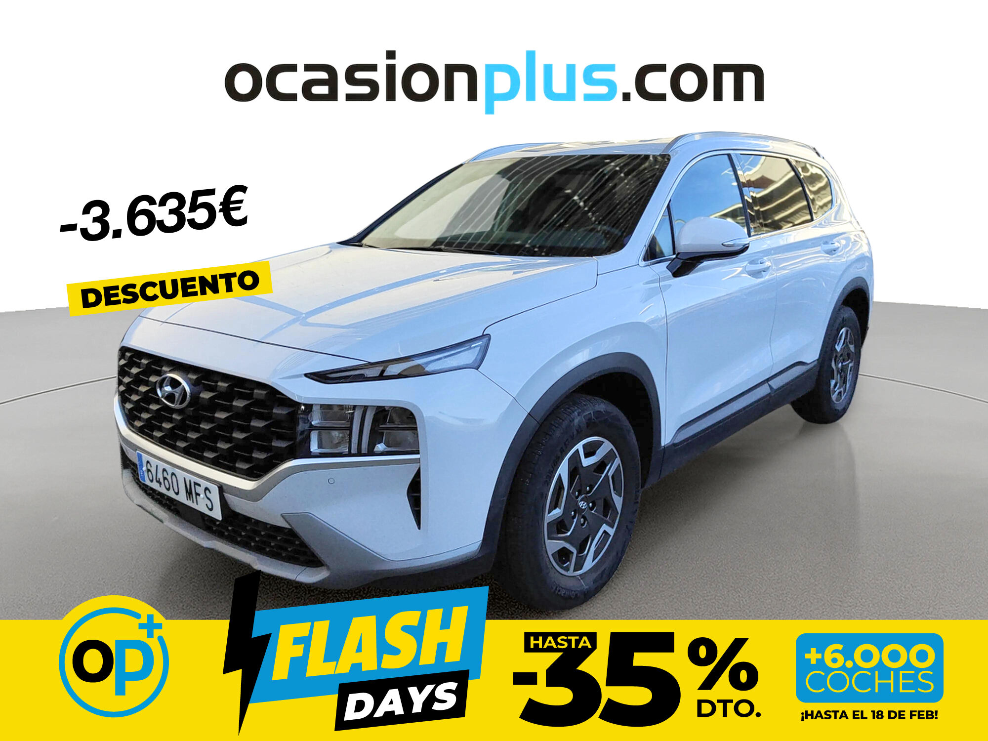 Foto del HYUNDAI Santa Fe 1.6TGDI HEV Klass 7pl 2WD 6AT