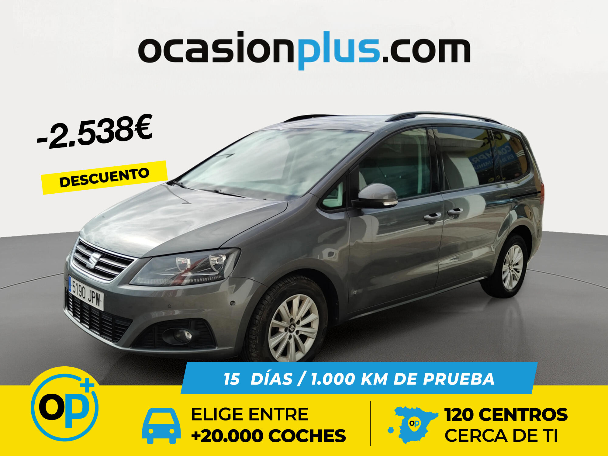 SEAT Alhambra (2.0 TDI S&S Style DSG 110 kW (150 CV)) en Madrid
