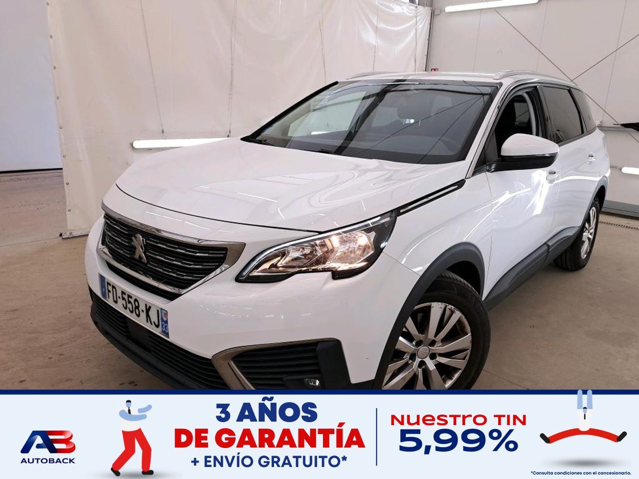 PEUGEOT 5008 (Active 1.5L BlueHDi 96kW (130CV) S&S) en Madrid