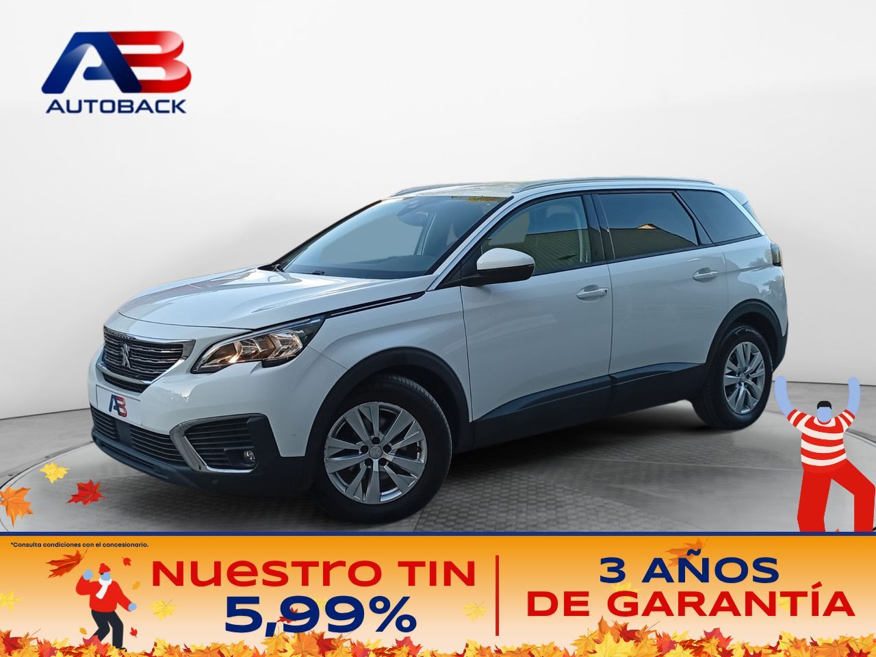 PEUGEOT 5008 (Active 1.5L BlueHDi 96kW (130CV) S&S) en Madrid