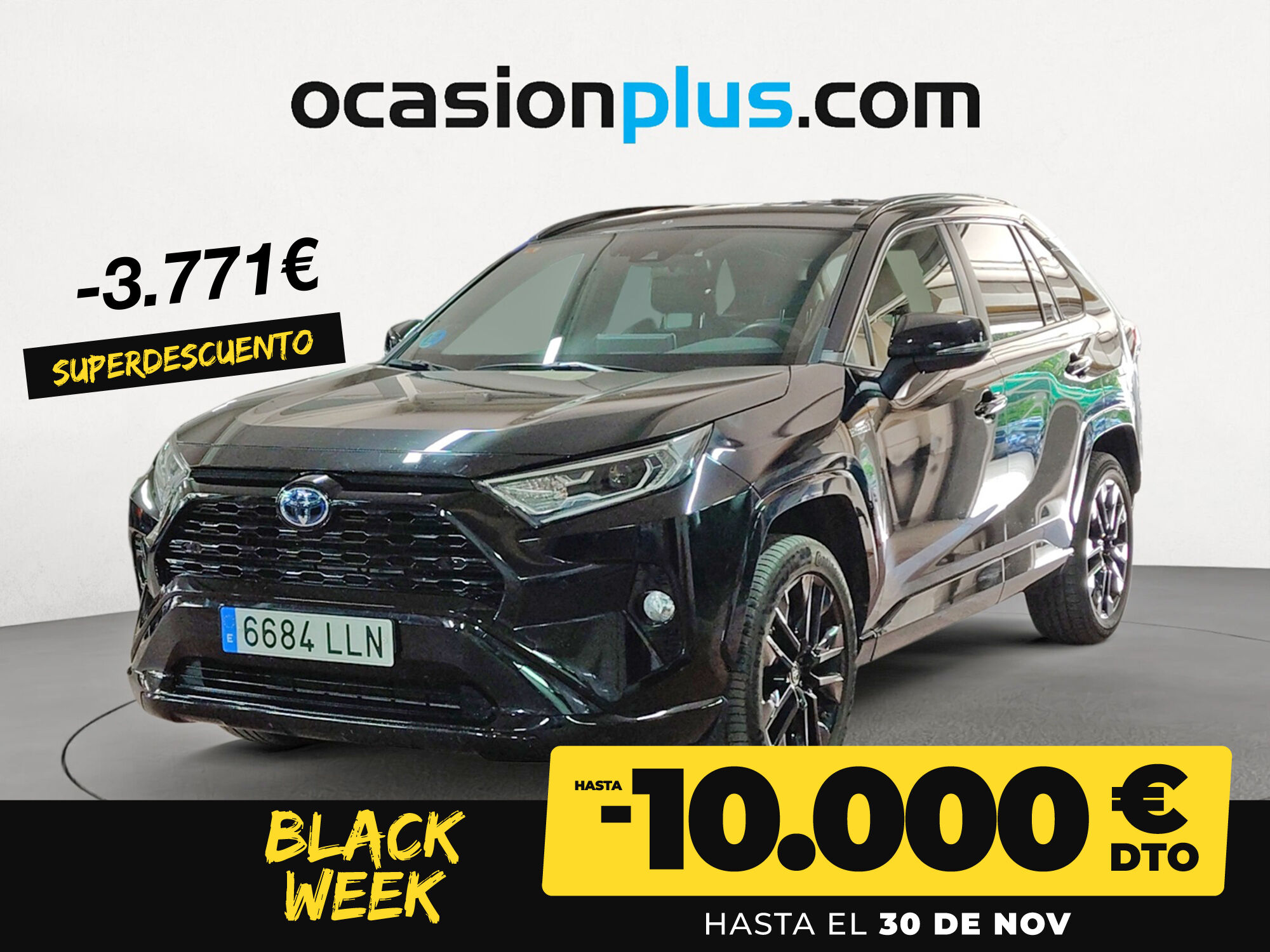 TOYOTA RAV-4 (2.5l hybrid Black Edition 160 kW (218 CV)) en Madrid