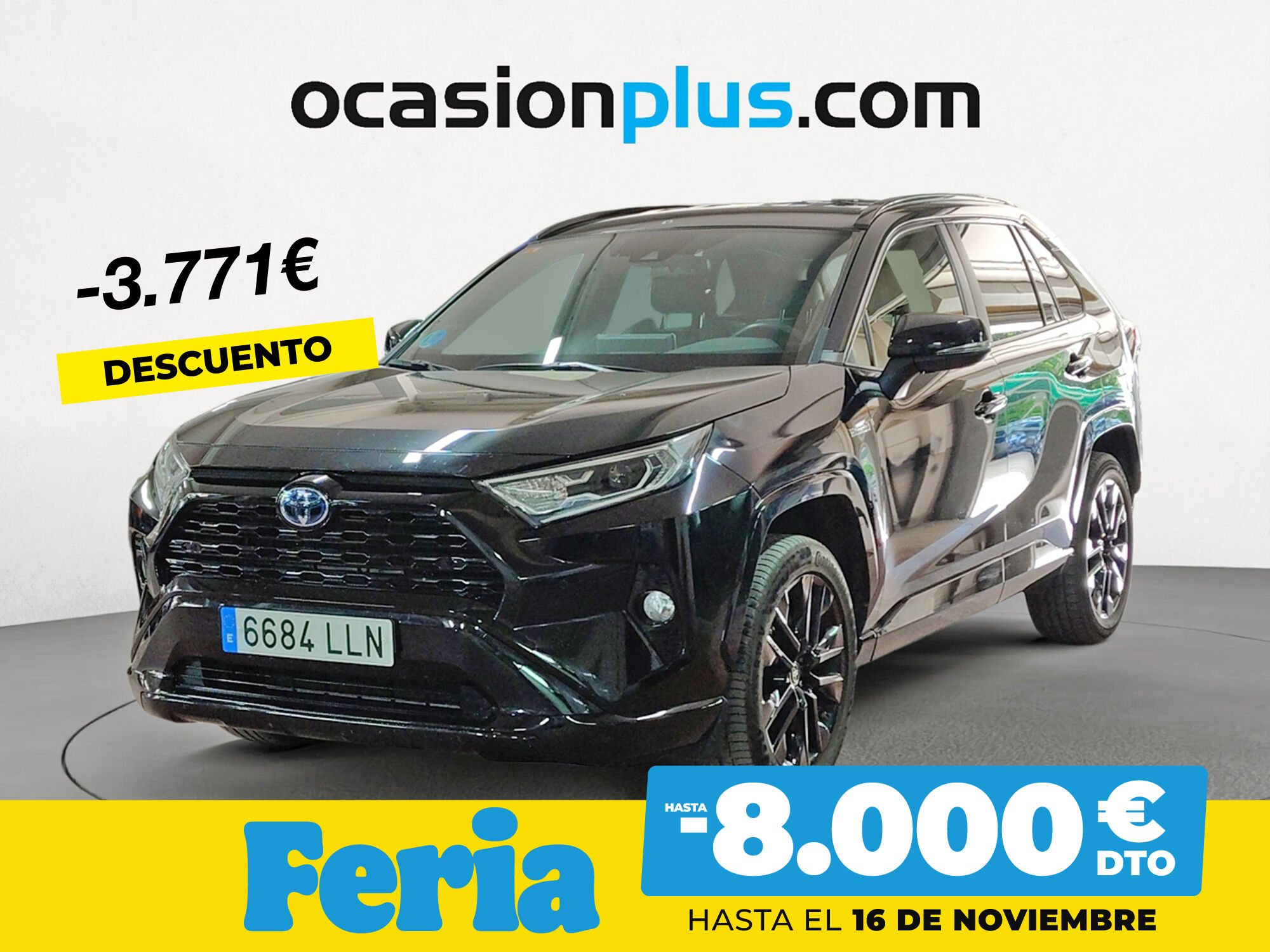 TOYOTA RAV-4 (2.5l hybrid Black Edition 160 kW (218 CV)) en Madrid