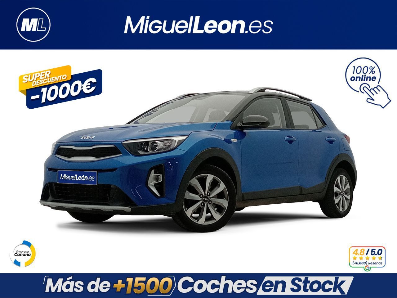 KIA Stonic (100cv 1.0 concept) en Palmas, Las