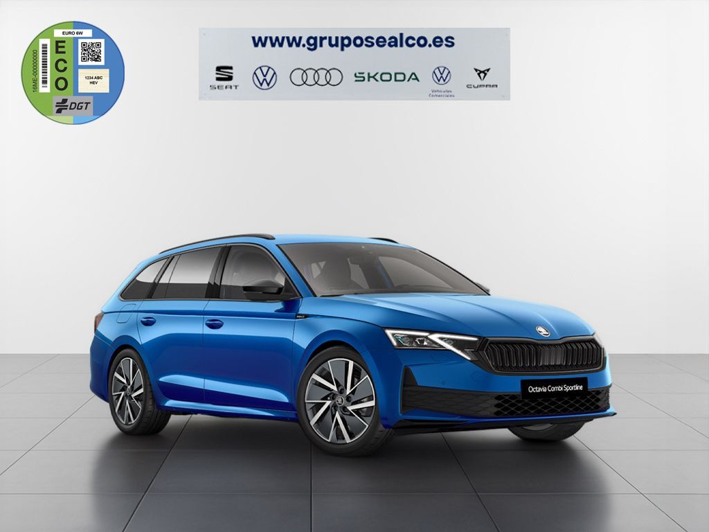 SKODA Octavia (Combi 1.5 TSI MHEV Sportline DSG7 110kW) en Madrid