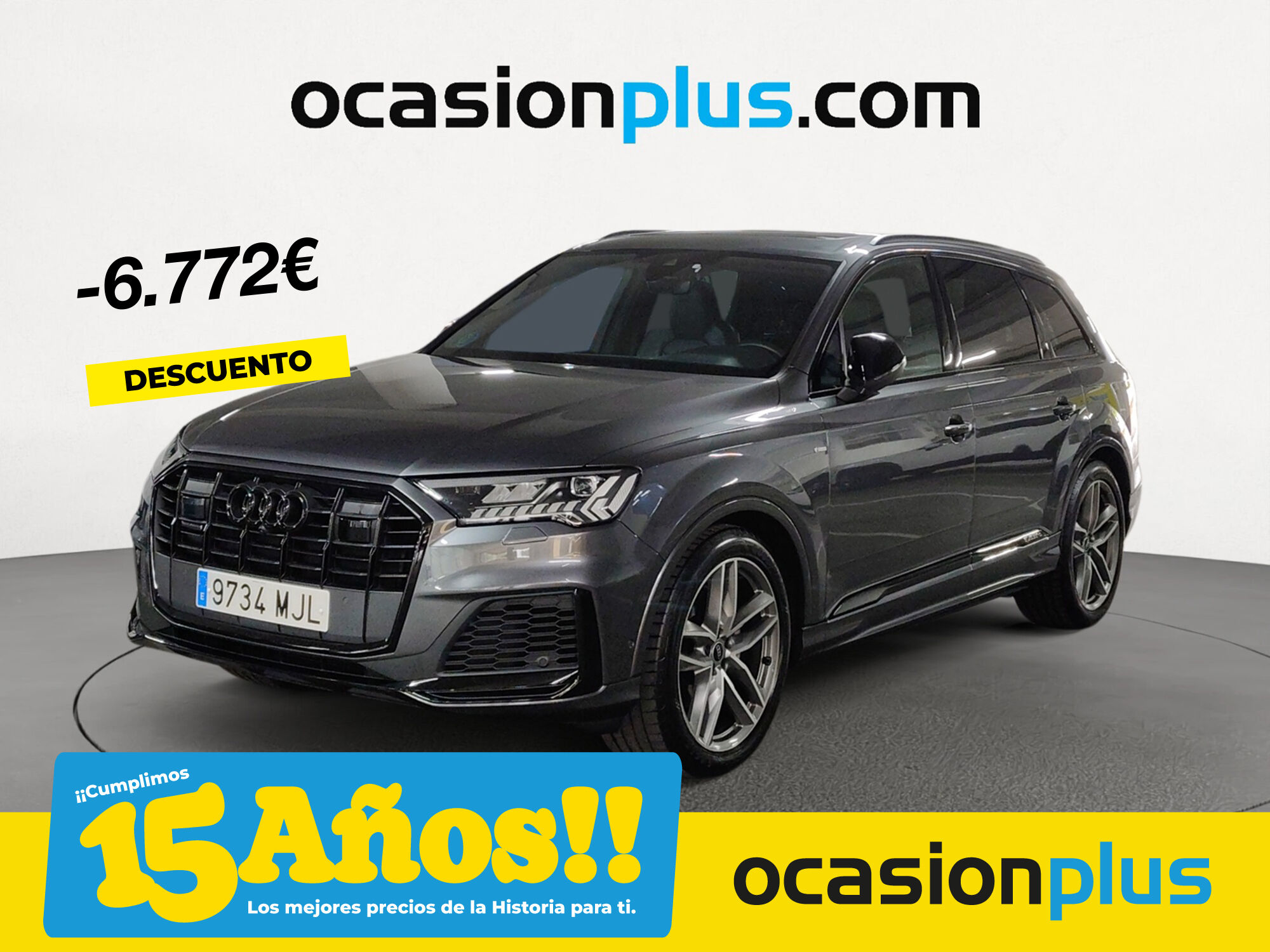 AUDI Q7 (Black line plus 50 TDI 210 kW (286 CV) tiptronic) en Madrid