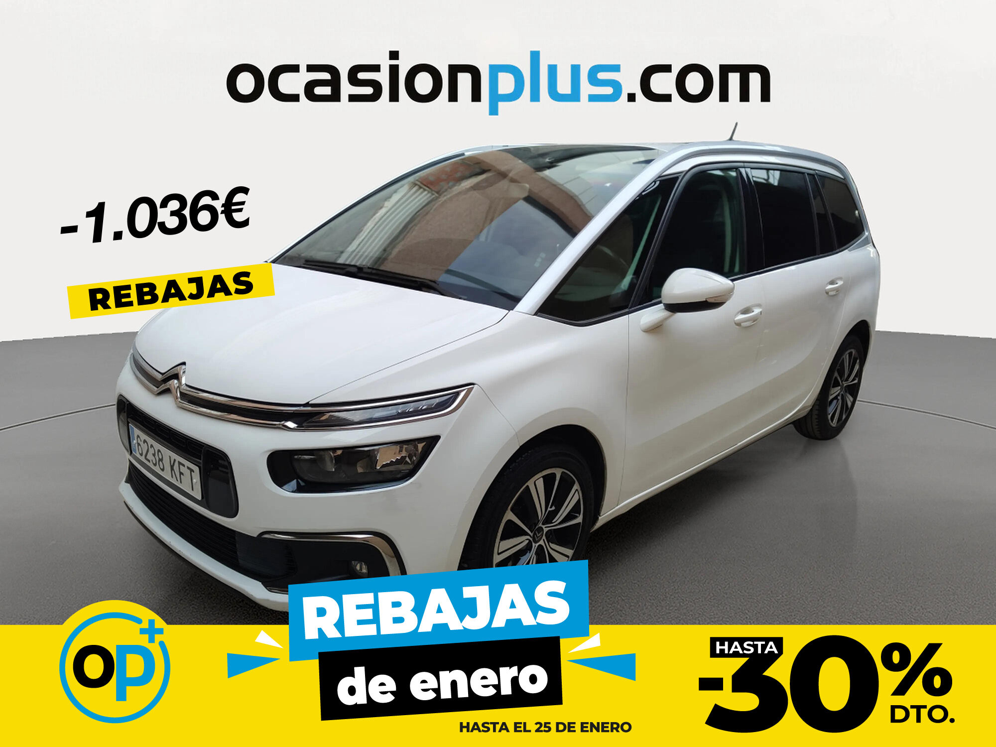 CITROEN C4 (BlueHDi 120 EAT6 Feel 7 Plazas 88 kW (120 CV)) en Madrid