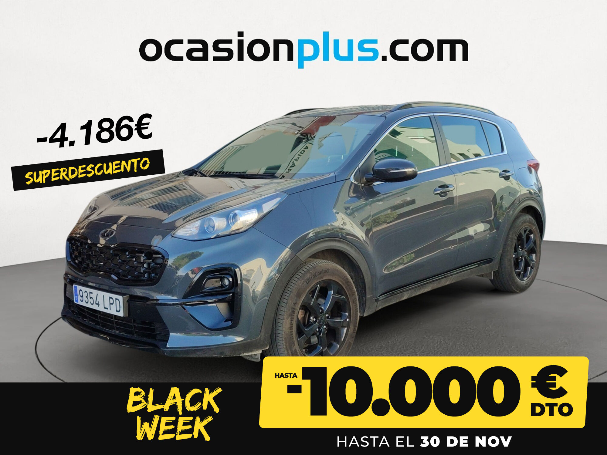KIA Sportage (1.6 MHEV Black Edition 100 kW (136 CV)) en Madrid
