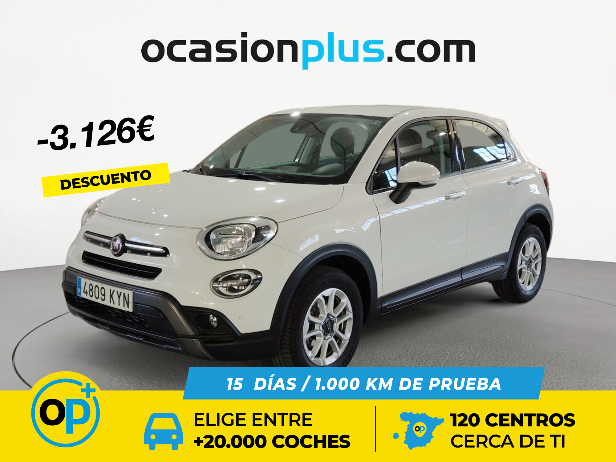 FIAT 500X (1.6 MultiJet City Cross 4x2 DCT 88 kW (120 CV)) en Madrid