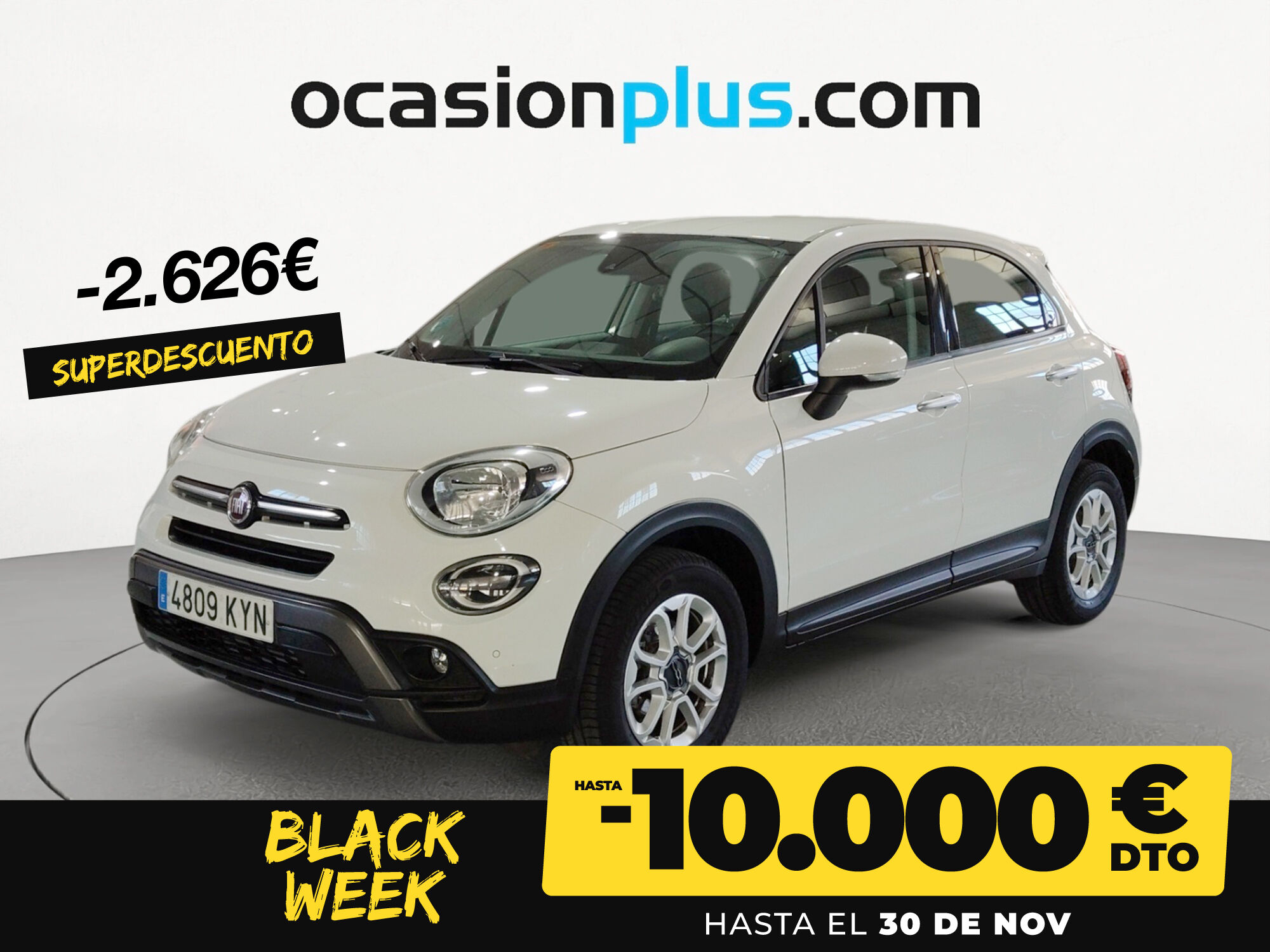 FIAT 500X (1.6 MultiJet City Cross 4x2 DCT 88 kW (120 CV)) en Madrid