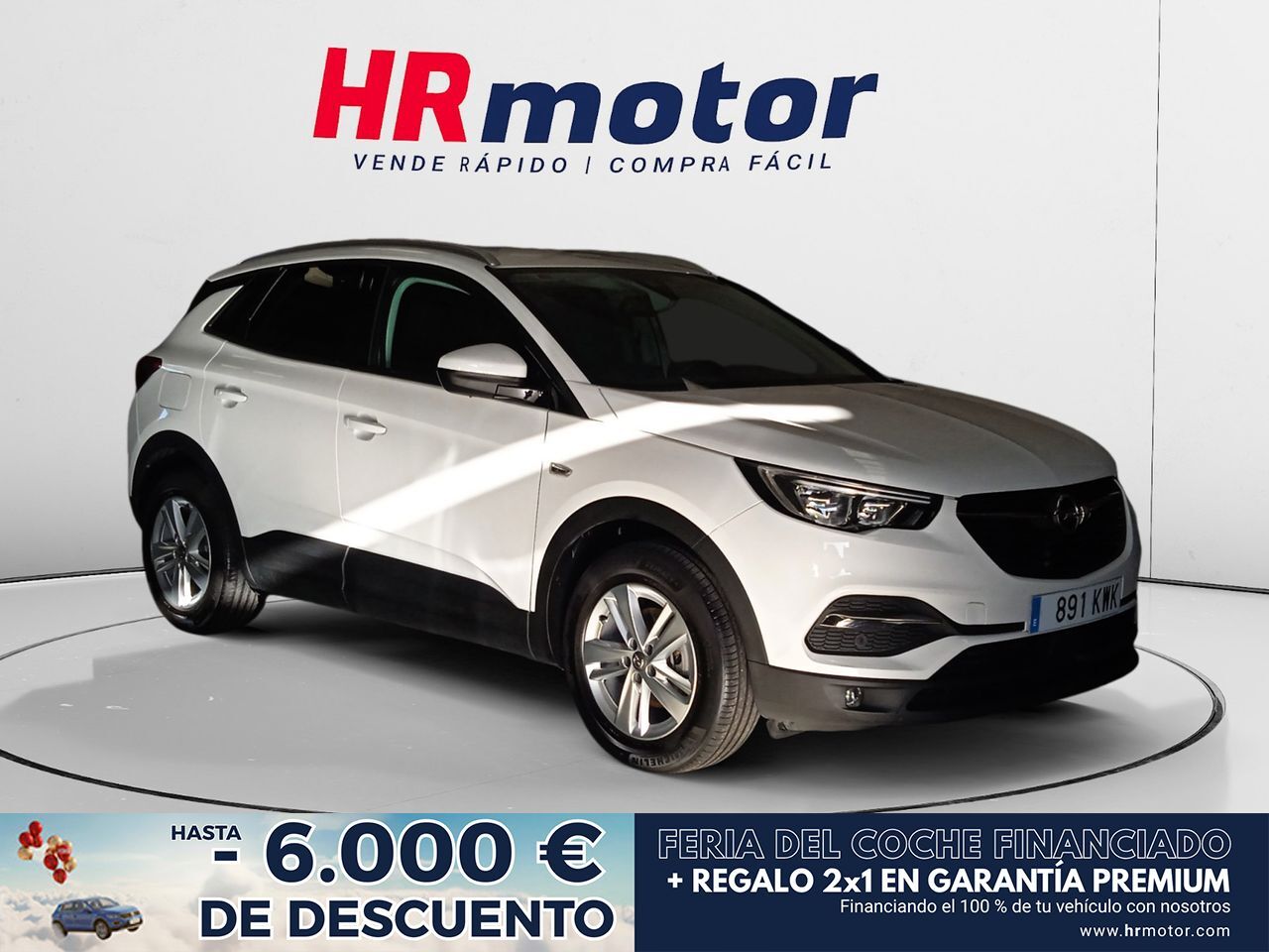 OPEL Grandland X (1.2 Turbo Selective) en Madrid