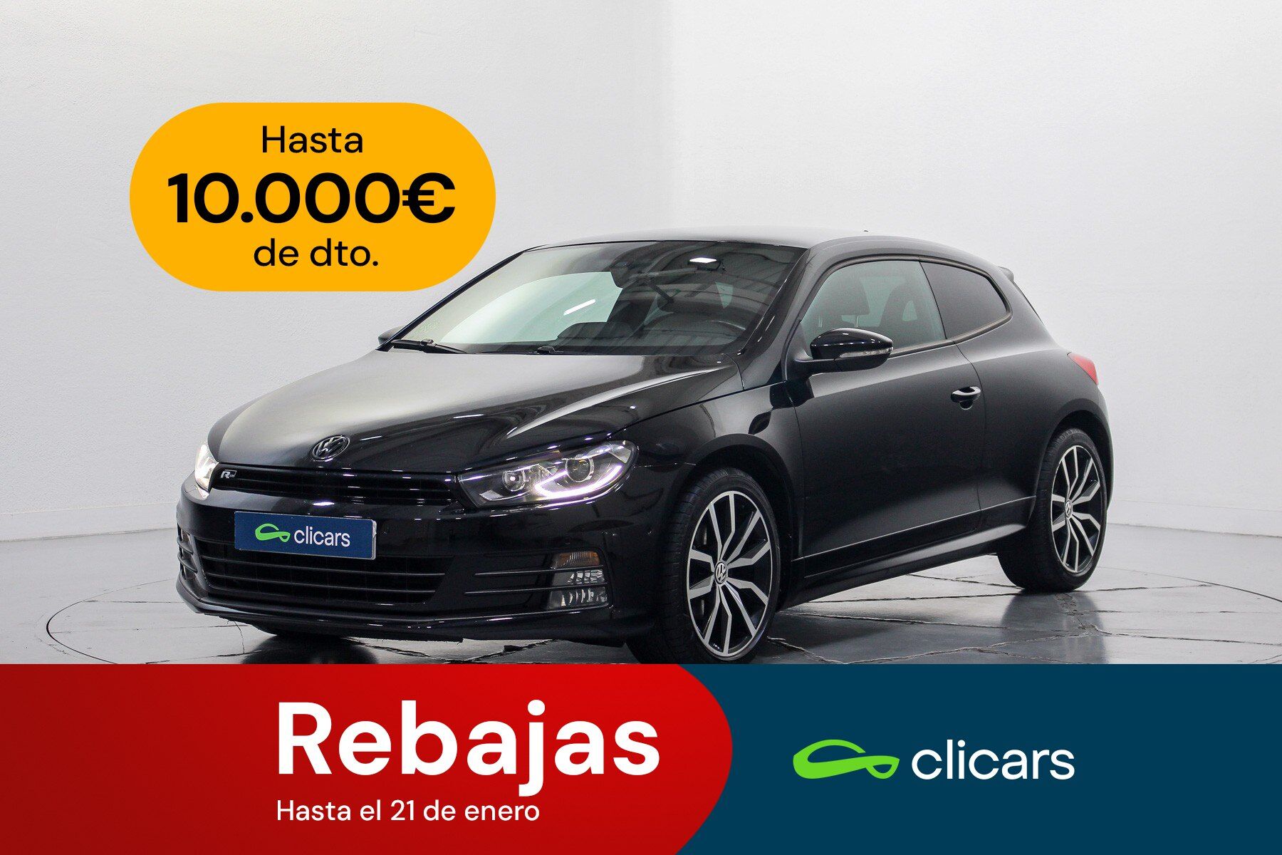 VOLKSWAGEN Scirocco (Scirocco 2.0TDI BMT Typhoon by R-Line 110kW) en Madrid
