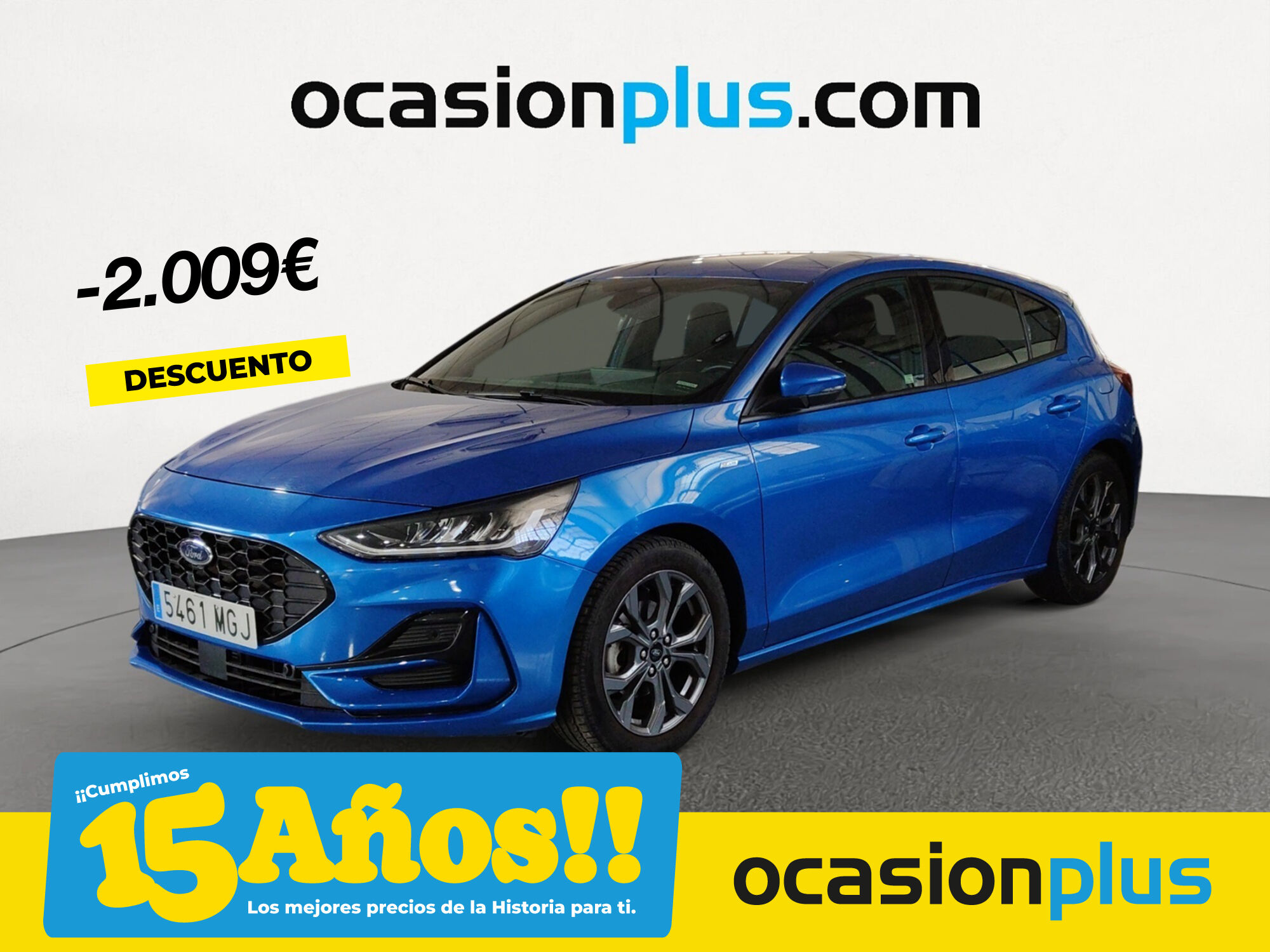 FORD Focus (1.0 Ecoboost MHEV ST-Line 92 kW (125 CV)) en Madrid