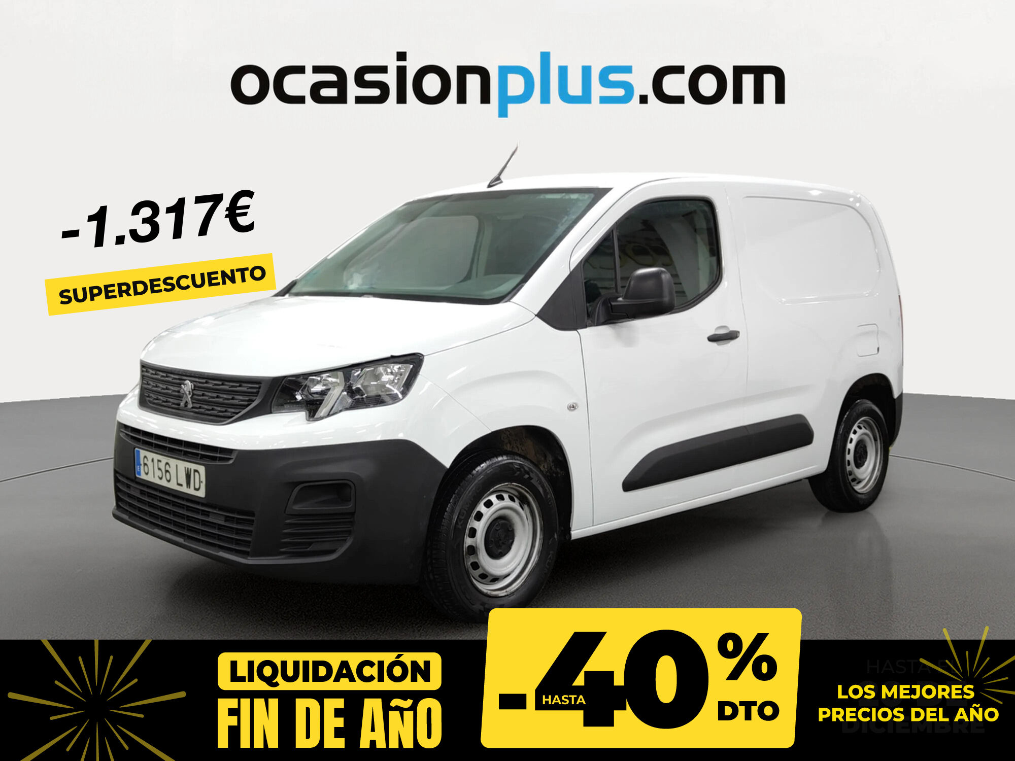 PEUGEOT Partner (Furgon BlueHDi 100 Standard 600kg 75 kW (102 CV)) en Madri