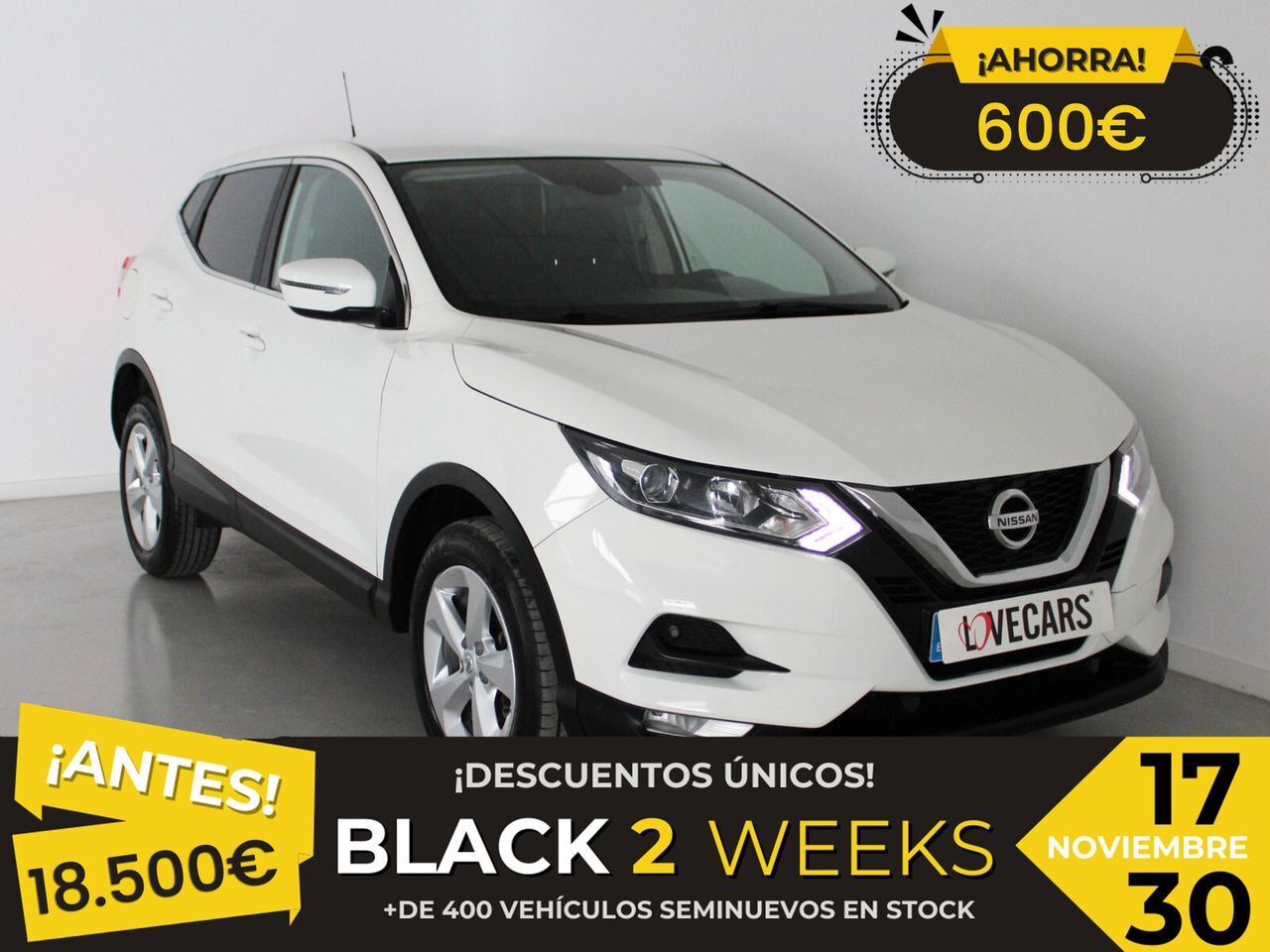NISSAN Qashqai (dCi 85 kW (115 CV) E6D ACENTA) en Pontevedra