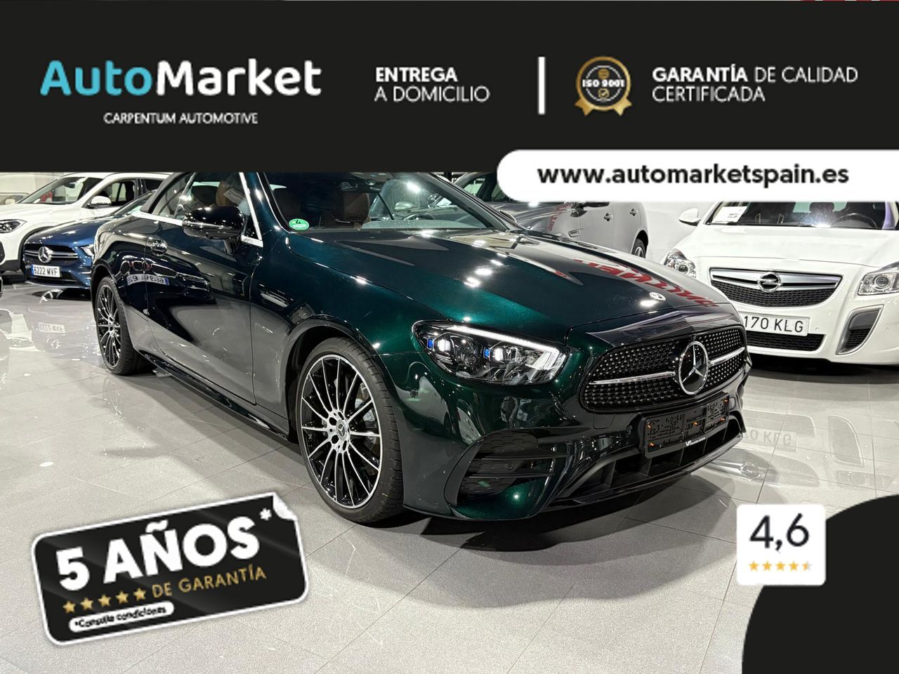 MERCEDES Clase E (CABRIO E 220 D) en Lugo