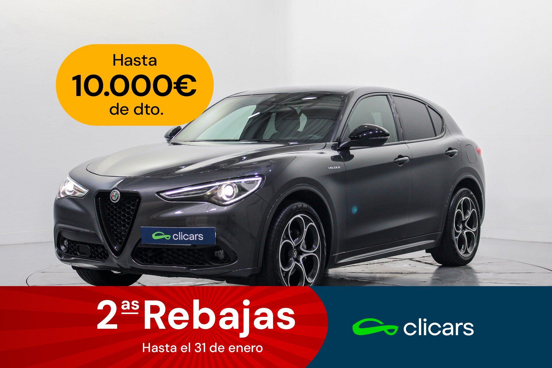 ALFA ROMEO Stelvio (Stelvio 2.2 Veloce Q4 210 Aut.) en Madrid