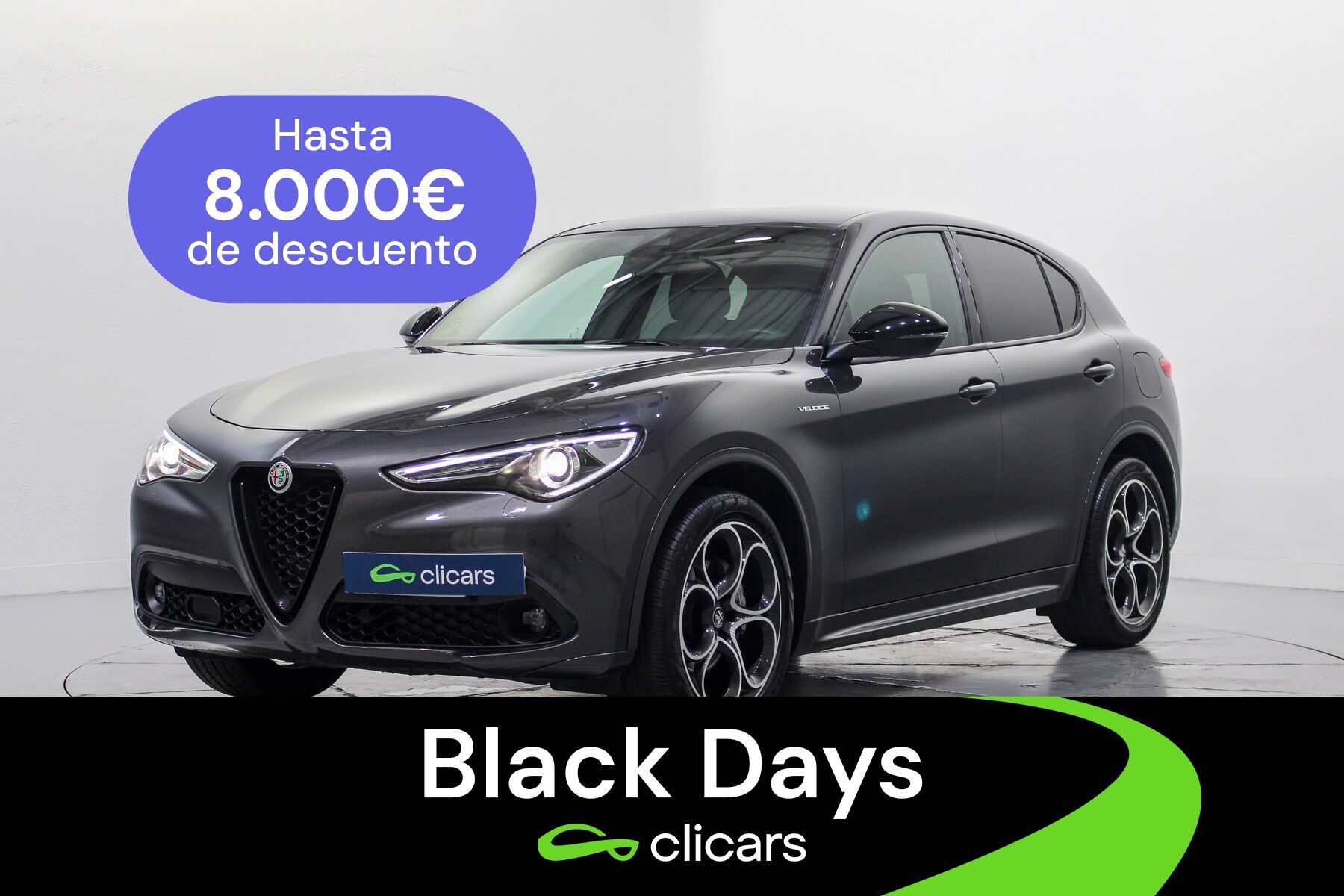 ALFA ROMEO Stelvio (Stelvio 2.2 Veloce Q4 210 Aut.) en Madrid