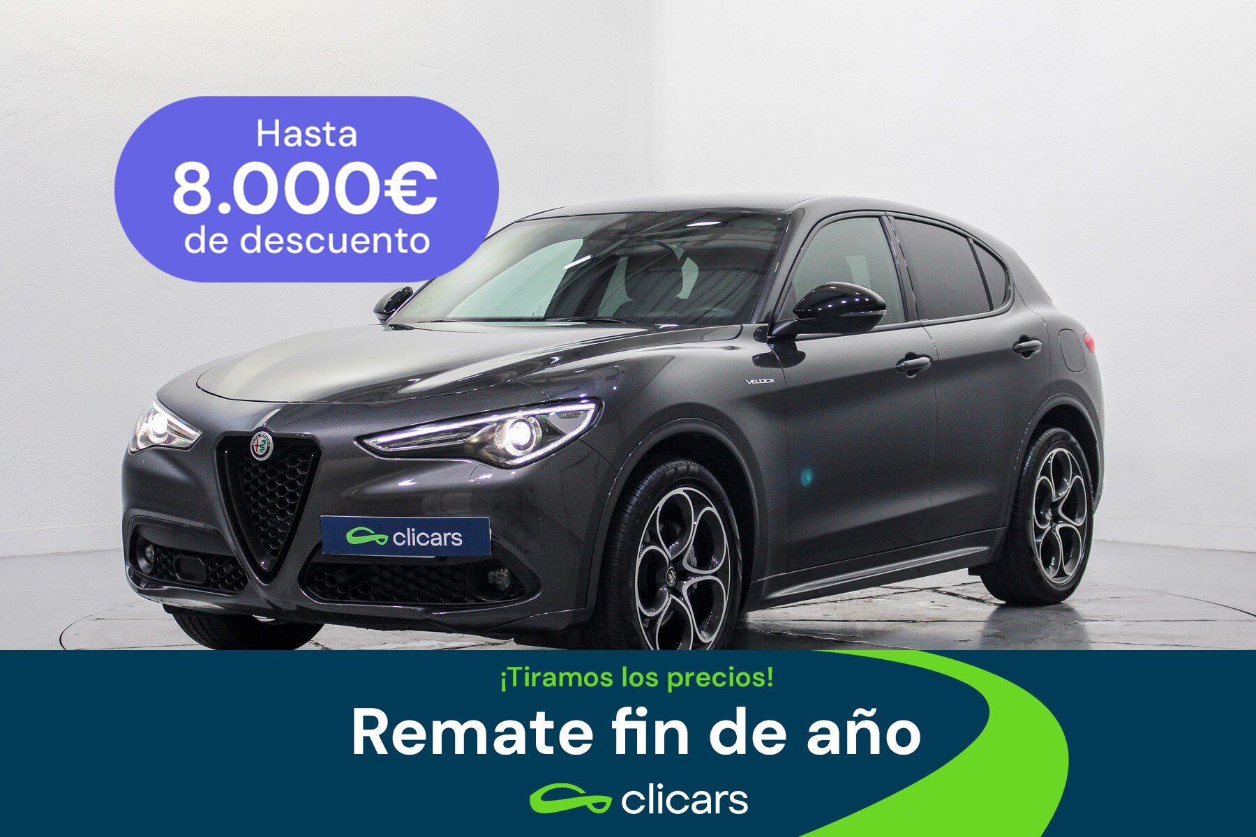 ALFA ROMEO Stelvio (Stelvio 2.2 Veloce Q4 210 Aut.) en Madrid